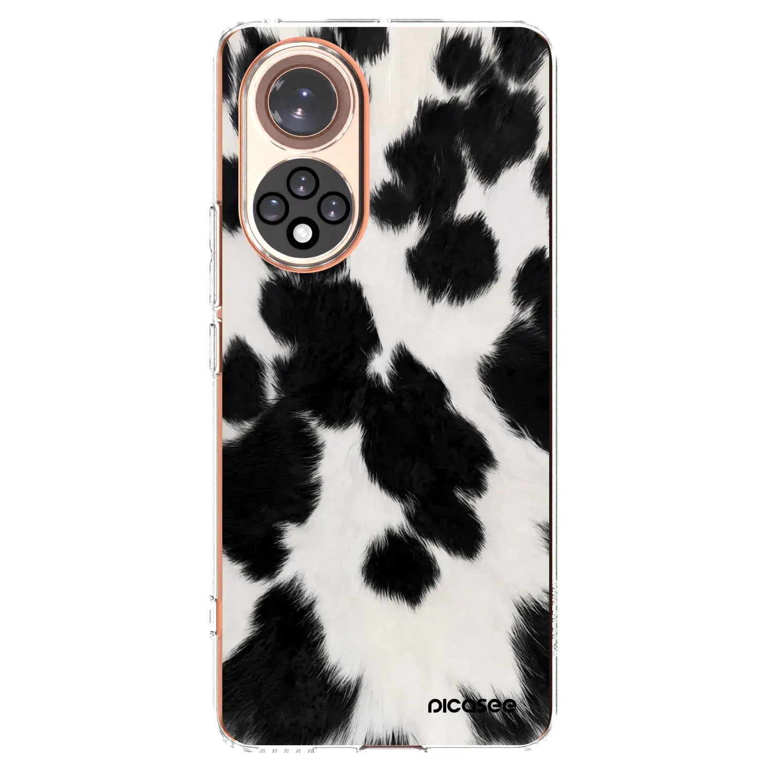 Silikonový průhledný obal pro Huawei Nova 9 - Black Moo