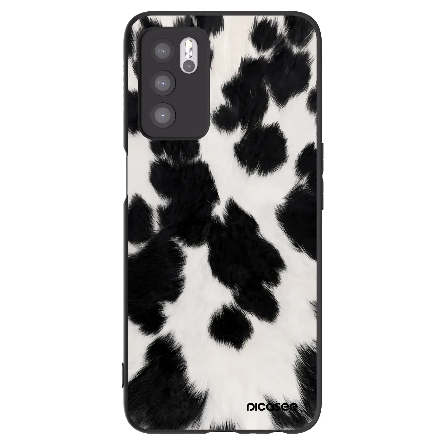 Silikonový černý obal pro OPPO A16s - Black Moo