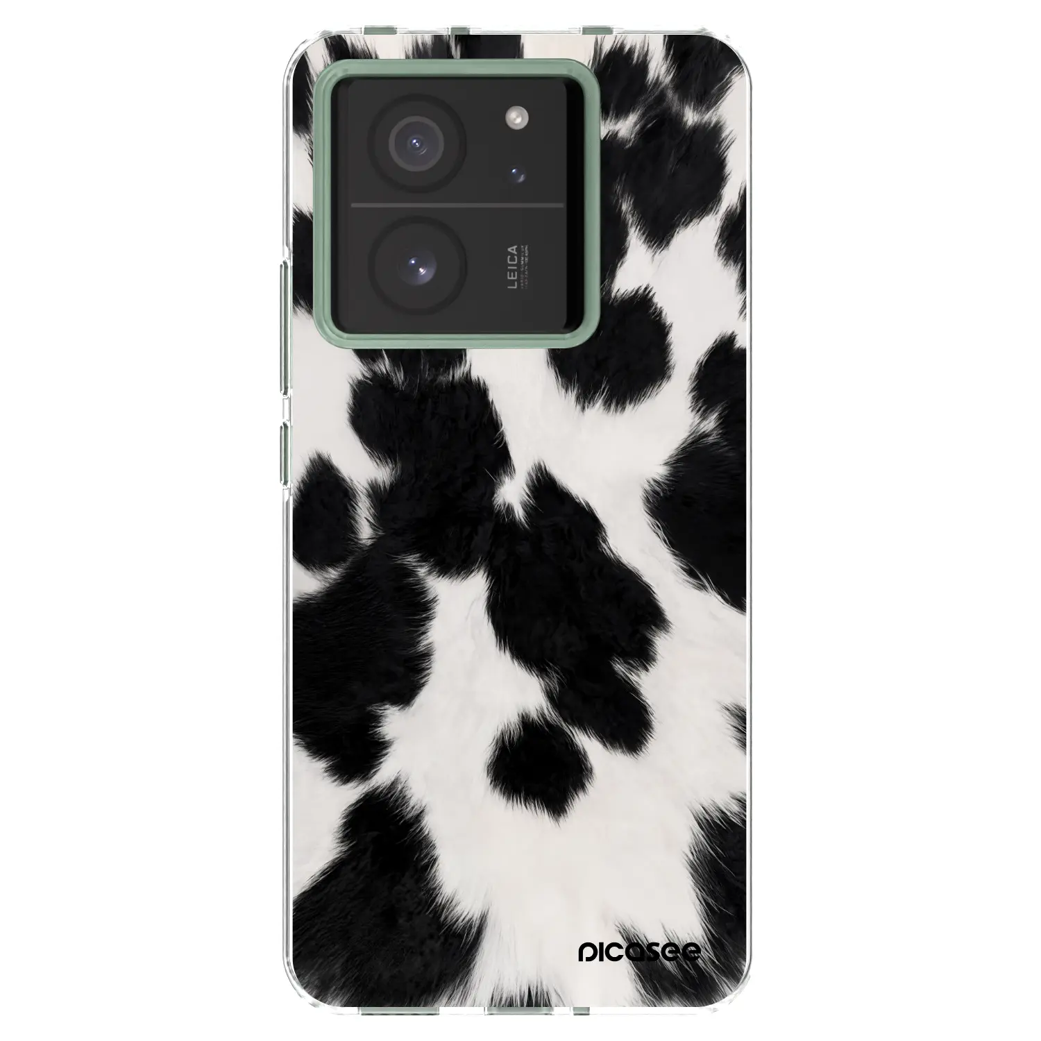 Silikonový průhledný obal pro Xiaomi 13T Pro - Black Moo