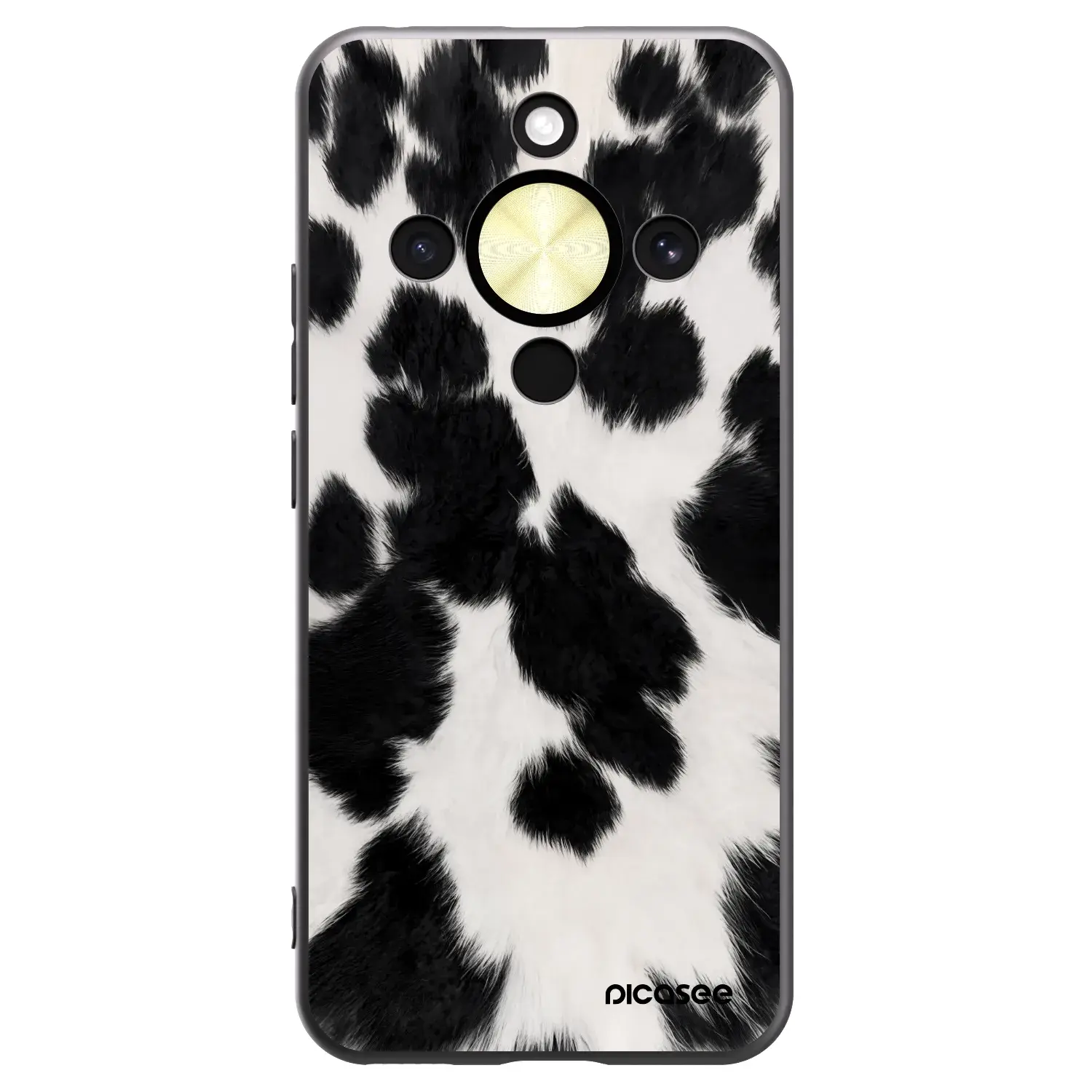 Silikonový černý obal pro Honor Magic8 Lite 5G - Black Moo