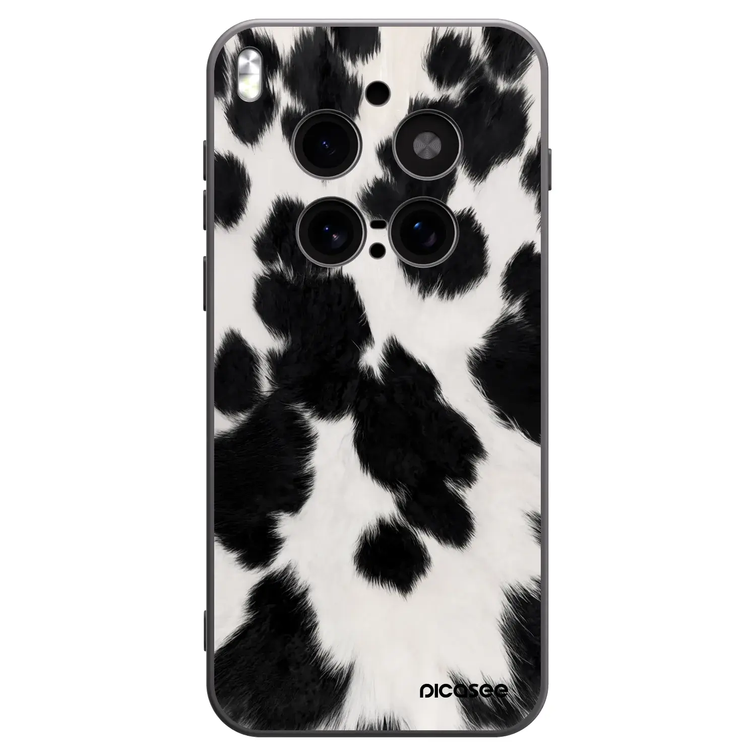 Silikonový černý obal pro Vivo X300 Pro - Black Moo