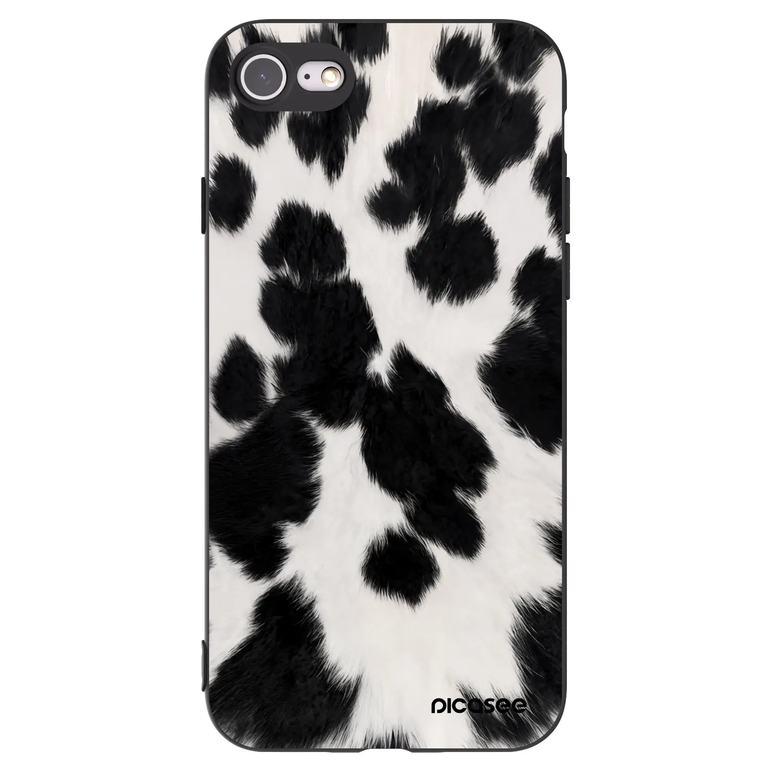 Silikonový černý obal pro Apple iPhone SE 2020 - Black Moo