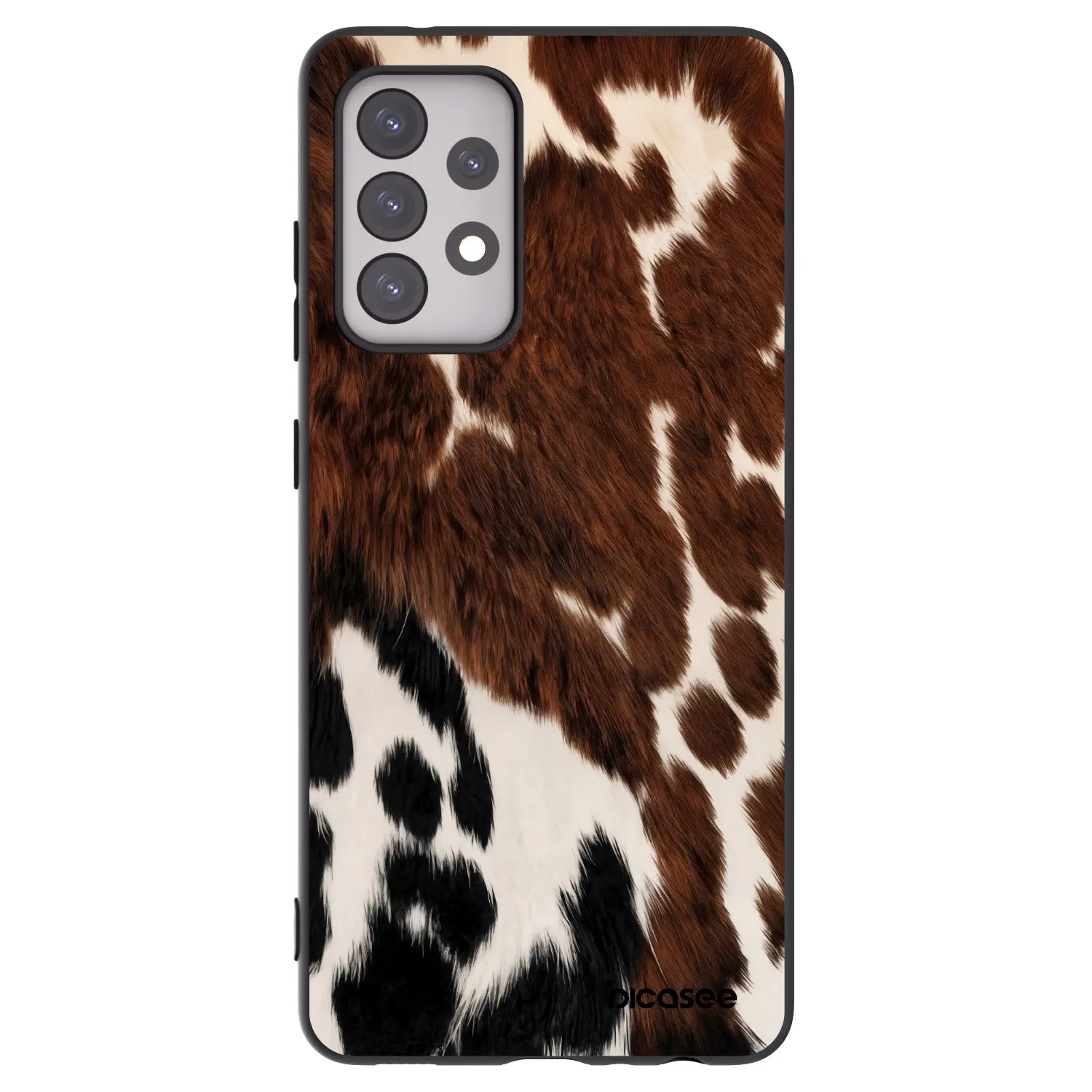 Silikonový černý obal pro Samsung Galaxy A52s 5G A528B - Rust