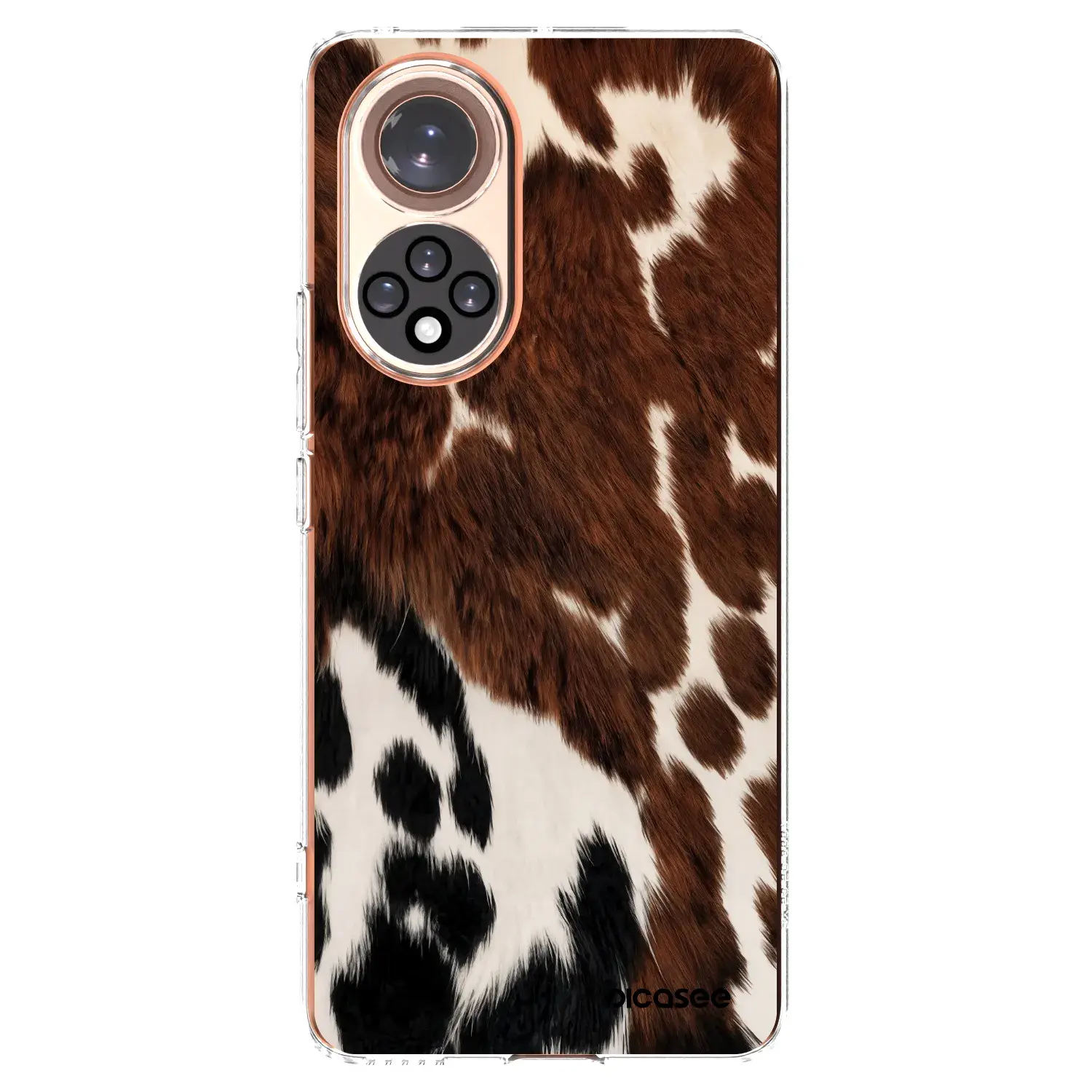 Silikonový průhledný obal pro Huawei Nova 9 - Rust