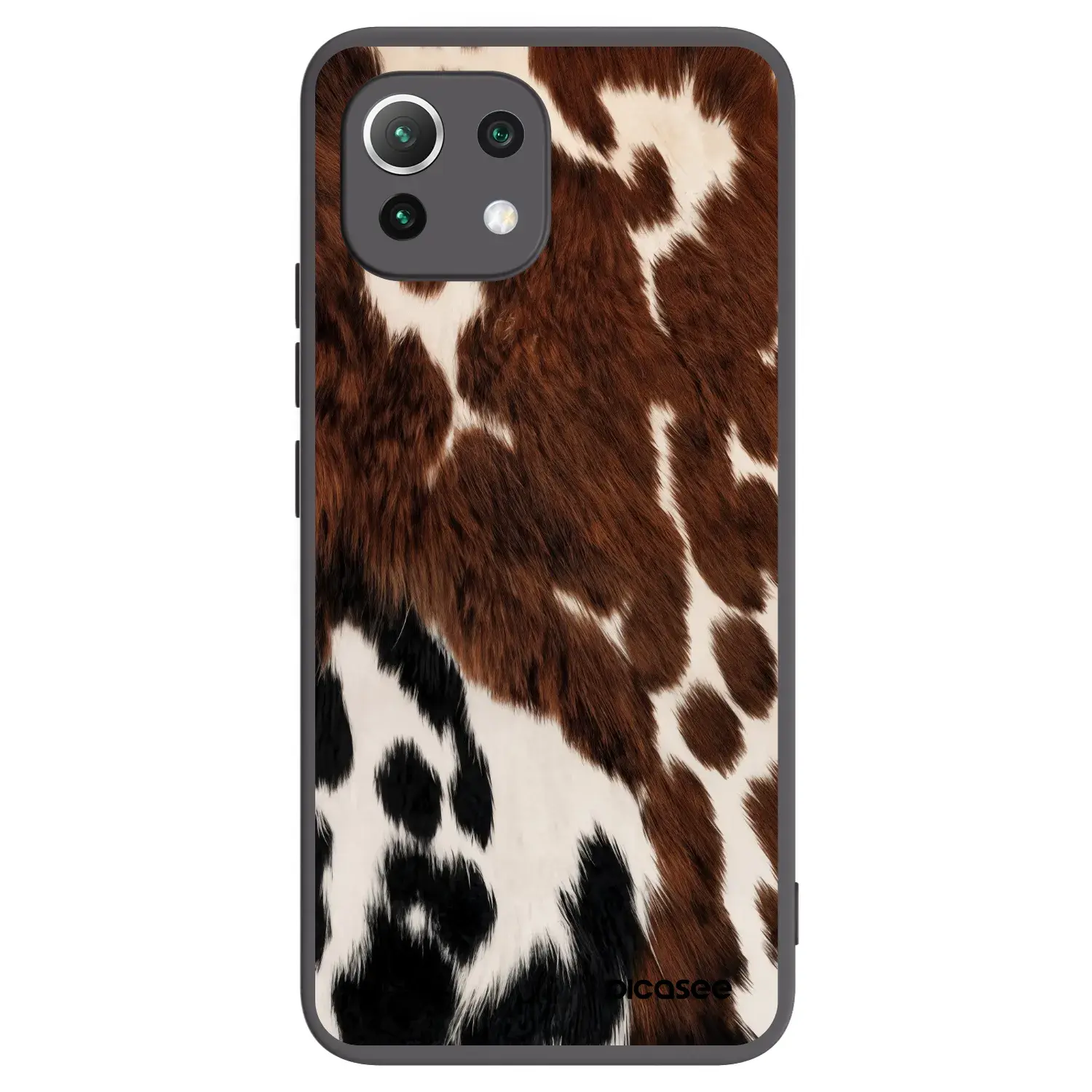 Silikonový černý obal pro Xiaomi 11 Lite 5G NE - Rust