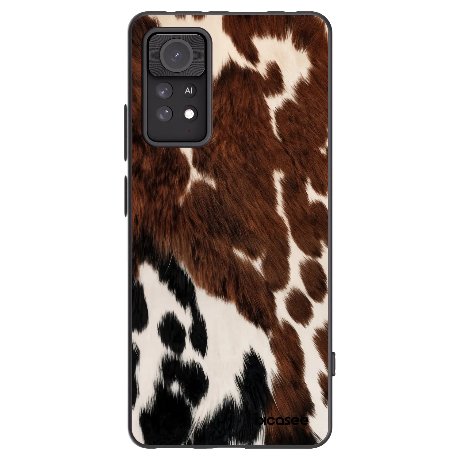 Silikonový černý obal pro Xiaomi Redmi Note 11 Pro 5G - Rust