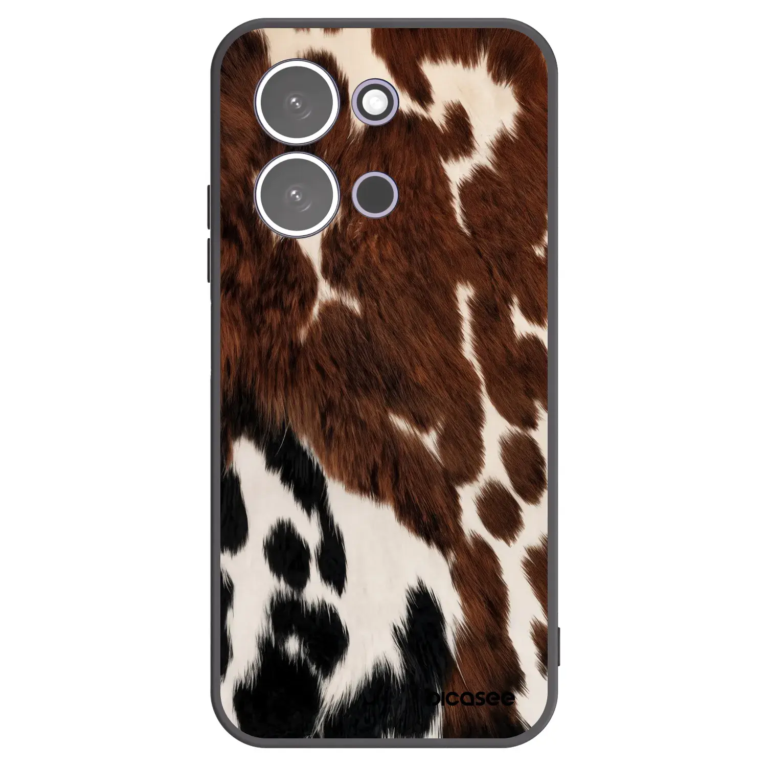 Silikonový černý obal pro Xiaomi Redmi 15C 5G - Rust