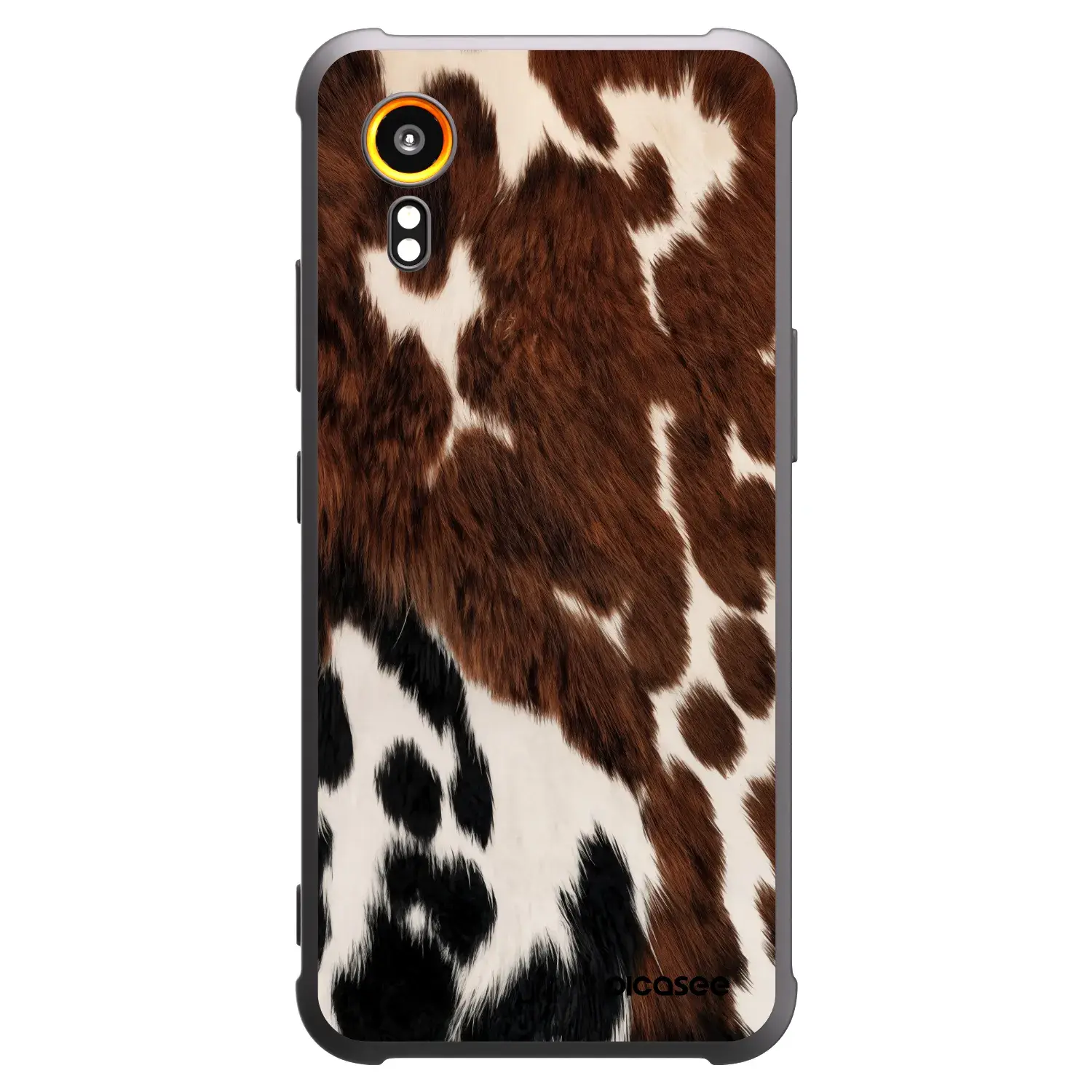 Silikonový černý obal pro Samsung Galaxy XCover 7 - Rust