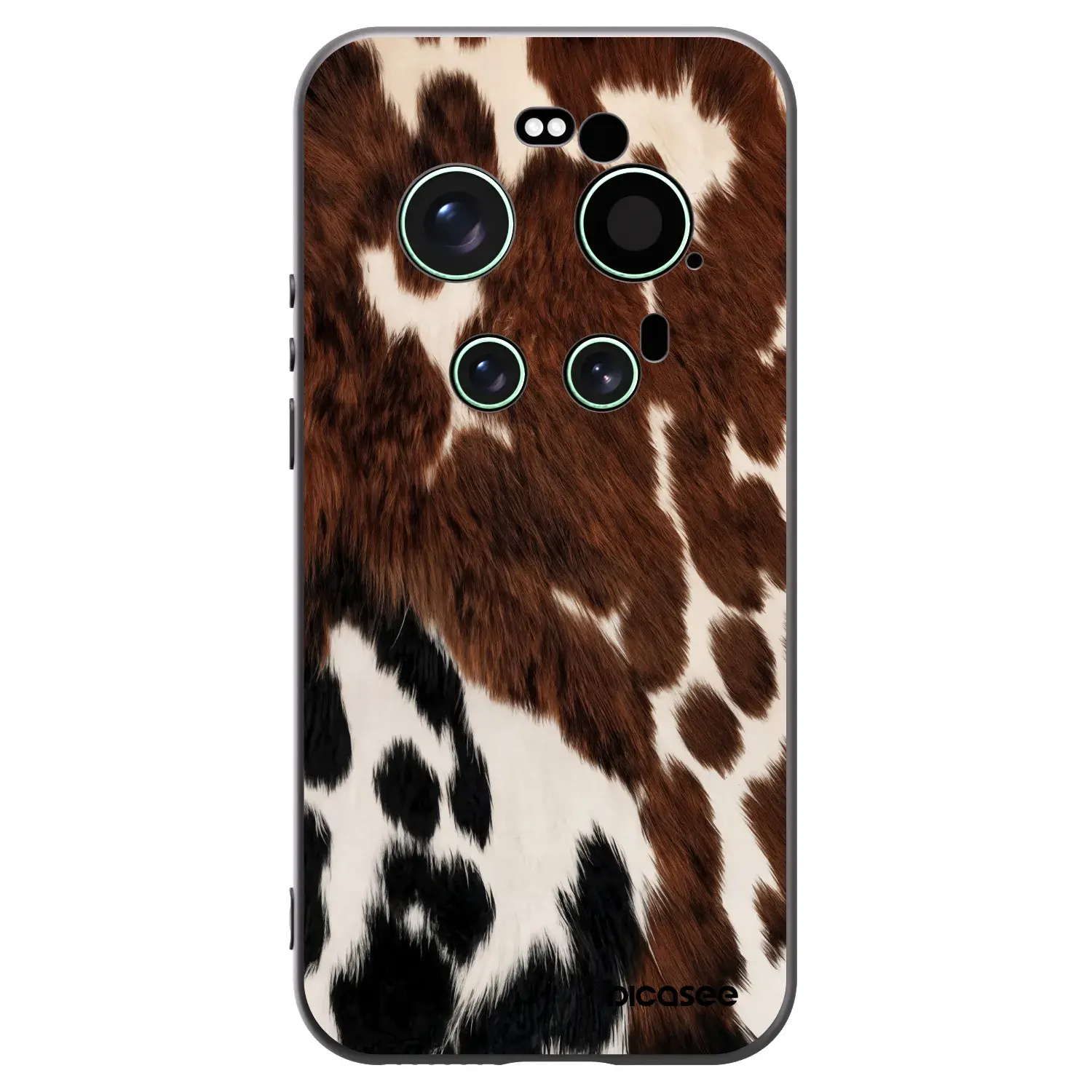Silikonový černý obal pro Xiaomi 17 Ultra - Rust