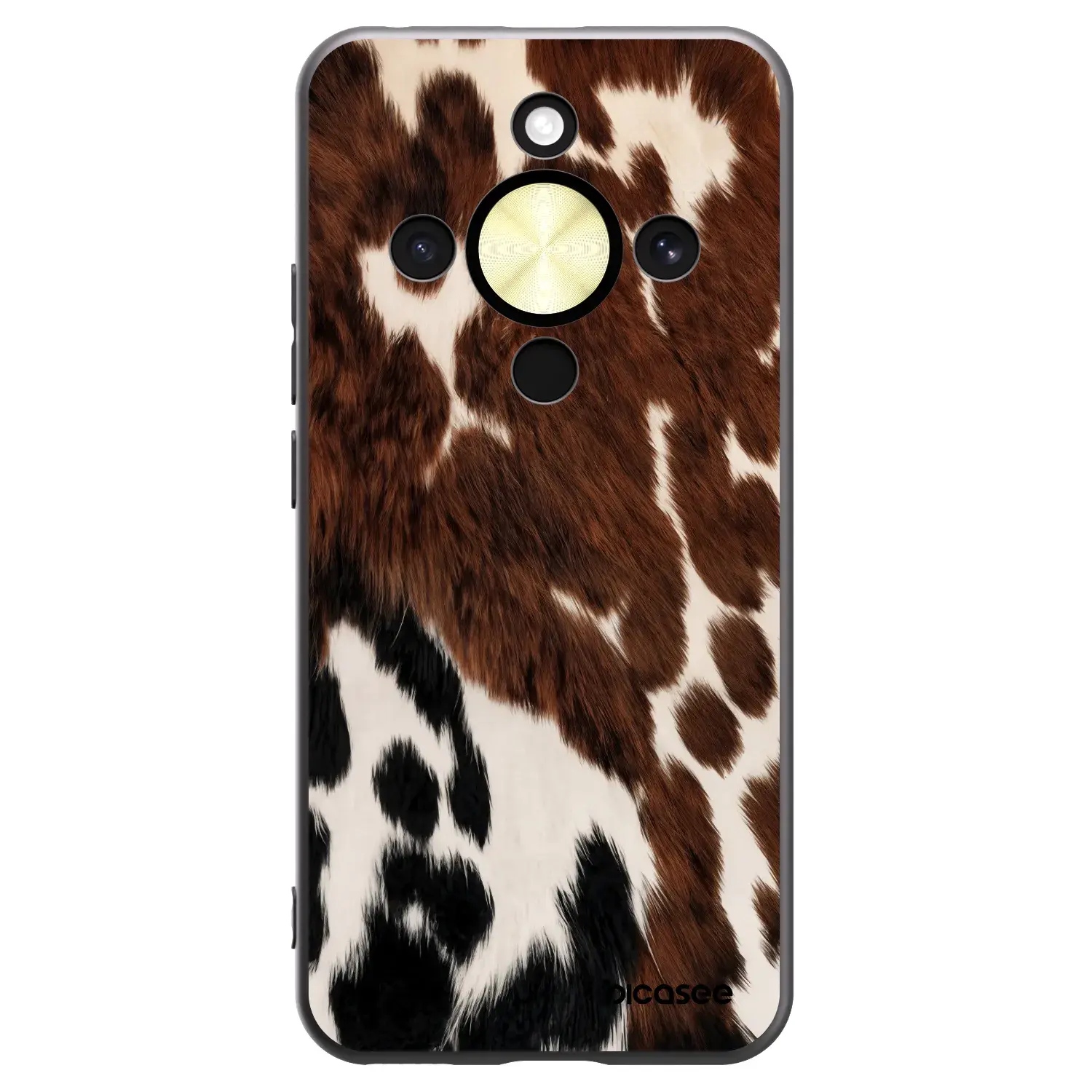 Silikonový černý obal pro Honor Magic8 Lite 5G - Rust