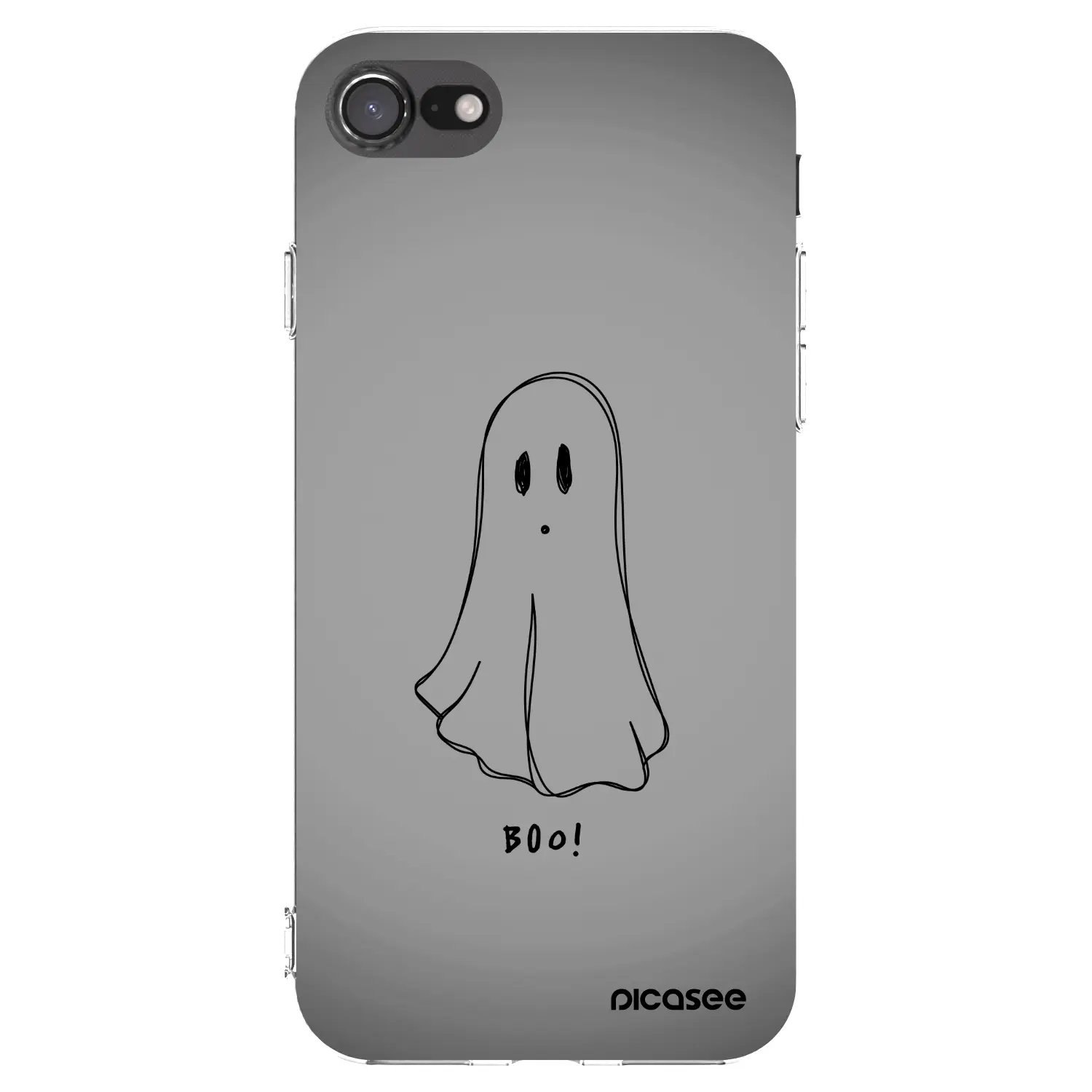 Silikonový průhledný obal pro Apple iPhone SE 2022 - Ghost