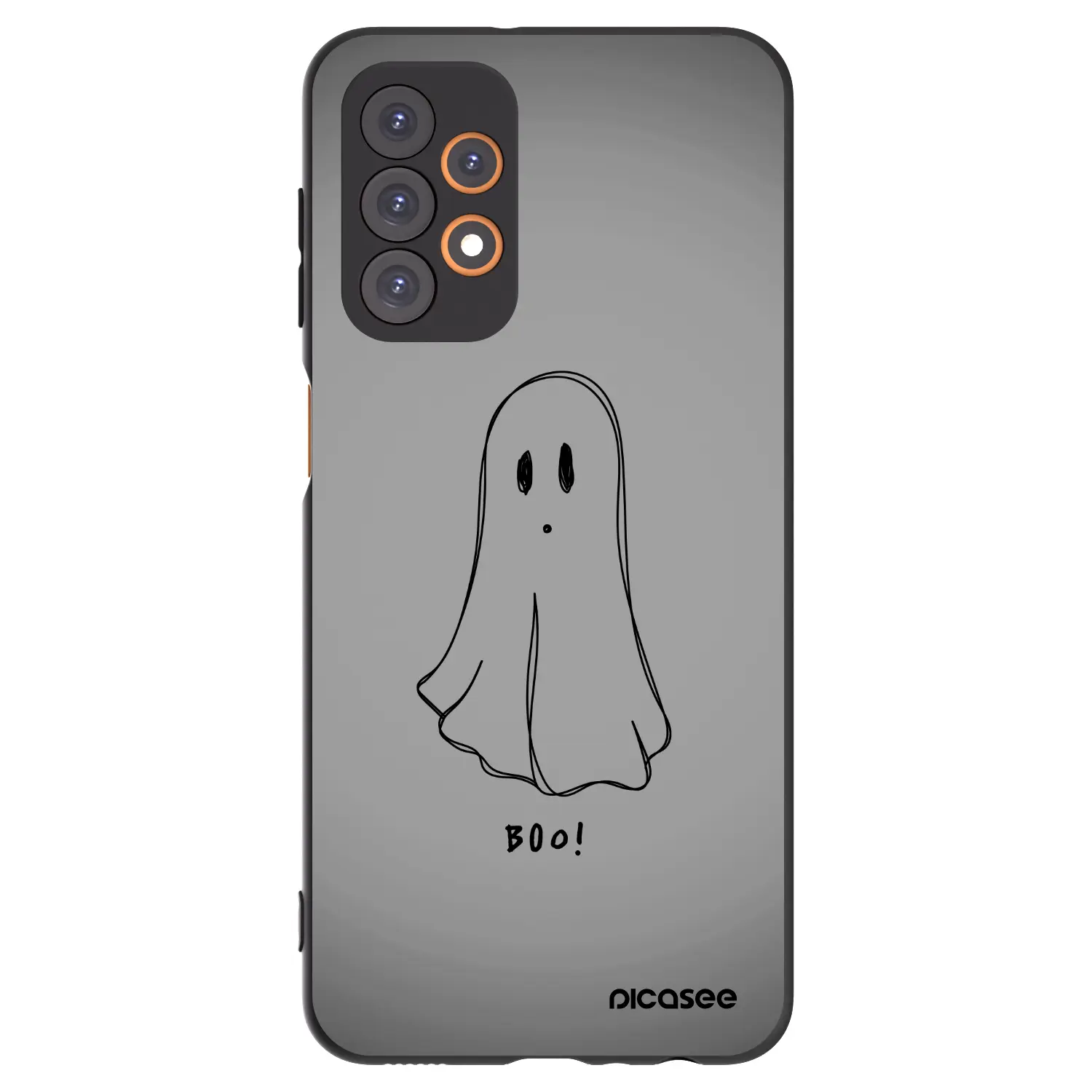 Silikonový černý obal pro Samsung Galaxy A23 A236B 5G - Ghost