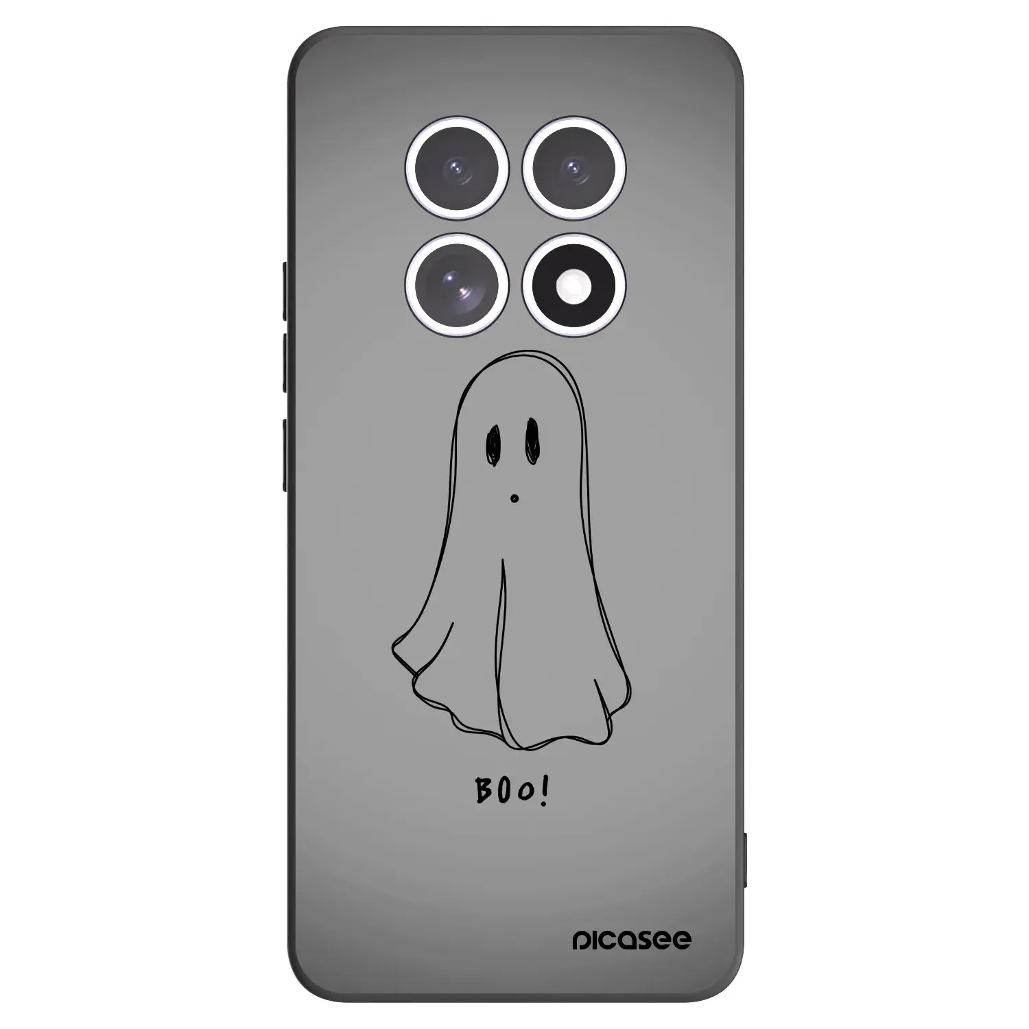 Silikonový černý obal pro Xiaomi Redmi Note 15 4G - Ghost