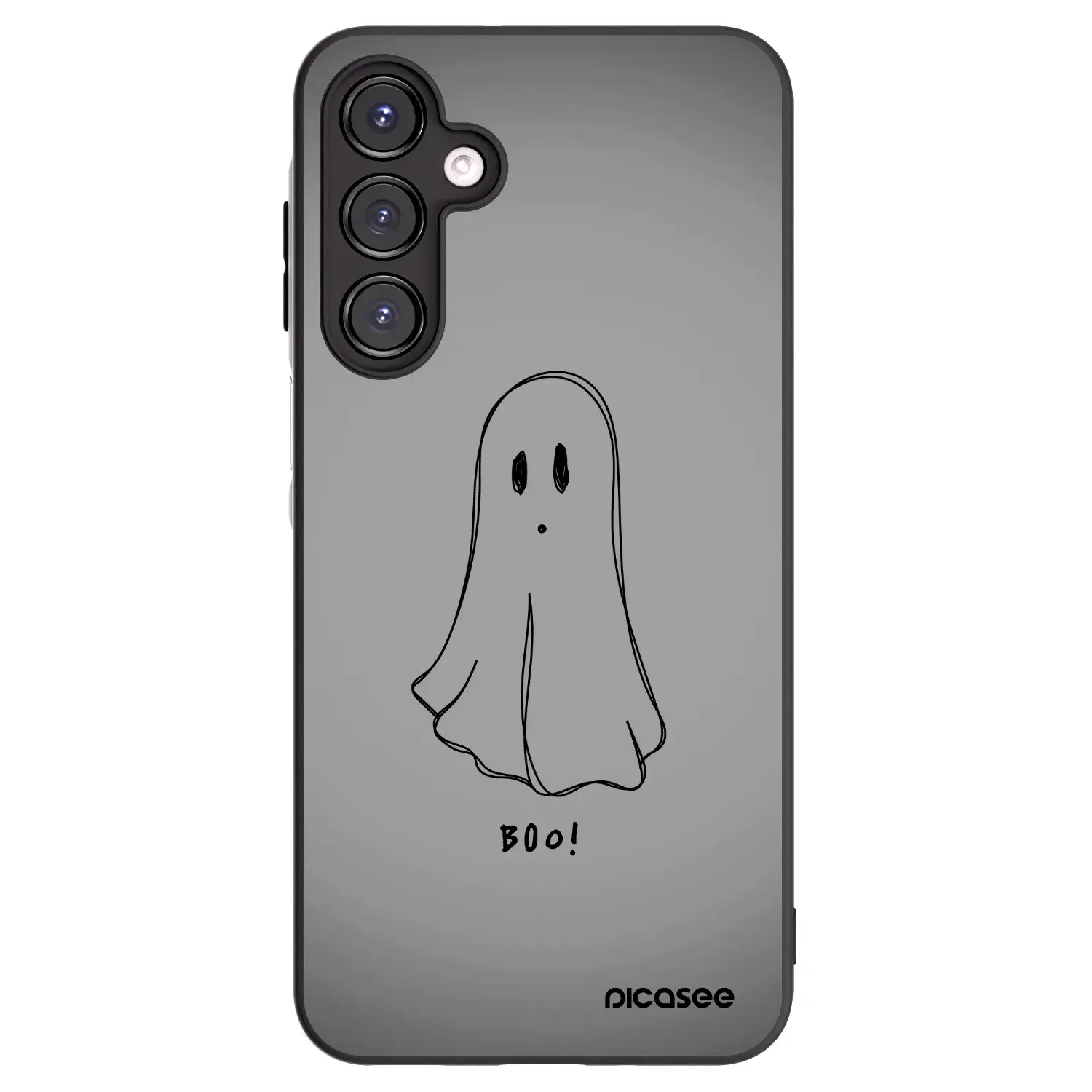 Silikonový černý obal pro Samsung Galaxy A16 4G - Ghost