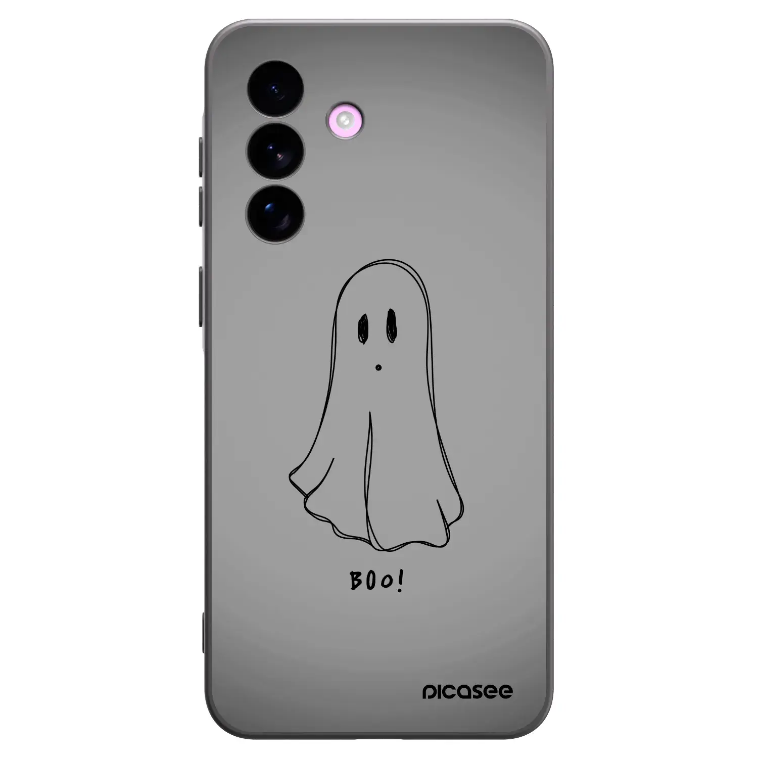 Silikonový černý obal pro Samsung Galaxy A57 5G - Ghost