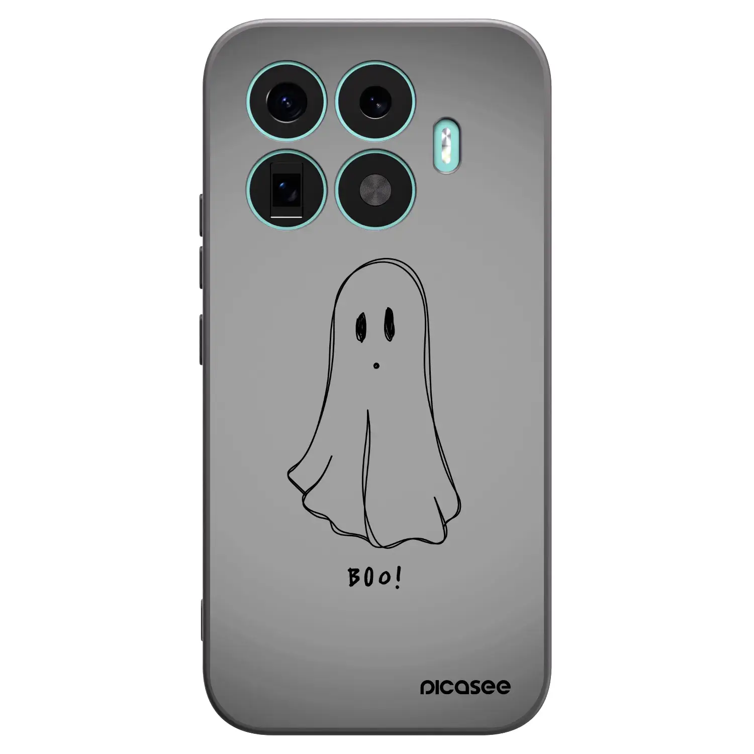 Silikonový černý obal pro Xiaomi 17T - Ghost