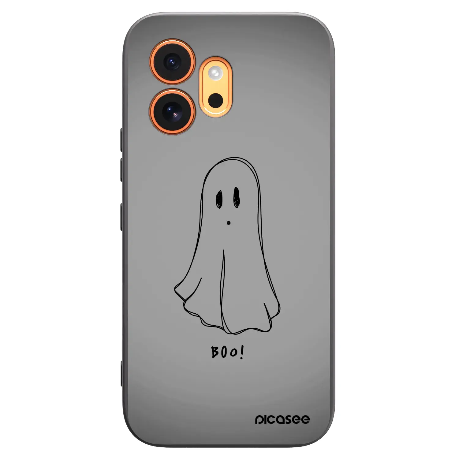 Silikonový černý obal pro Honor 600 - Ghost