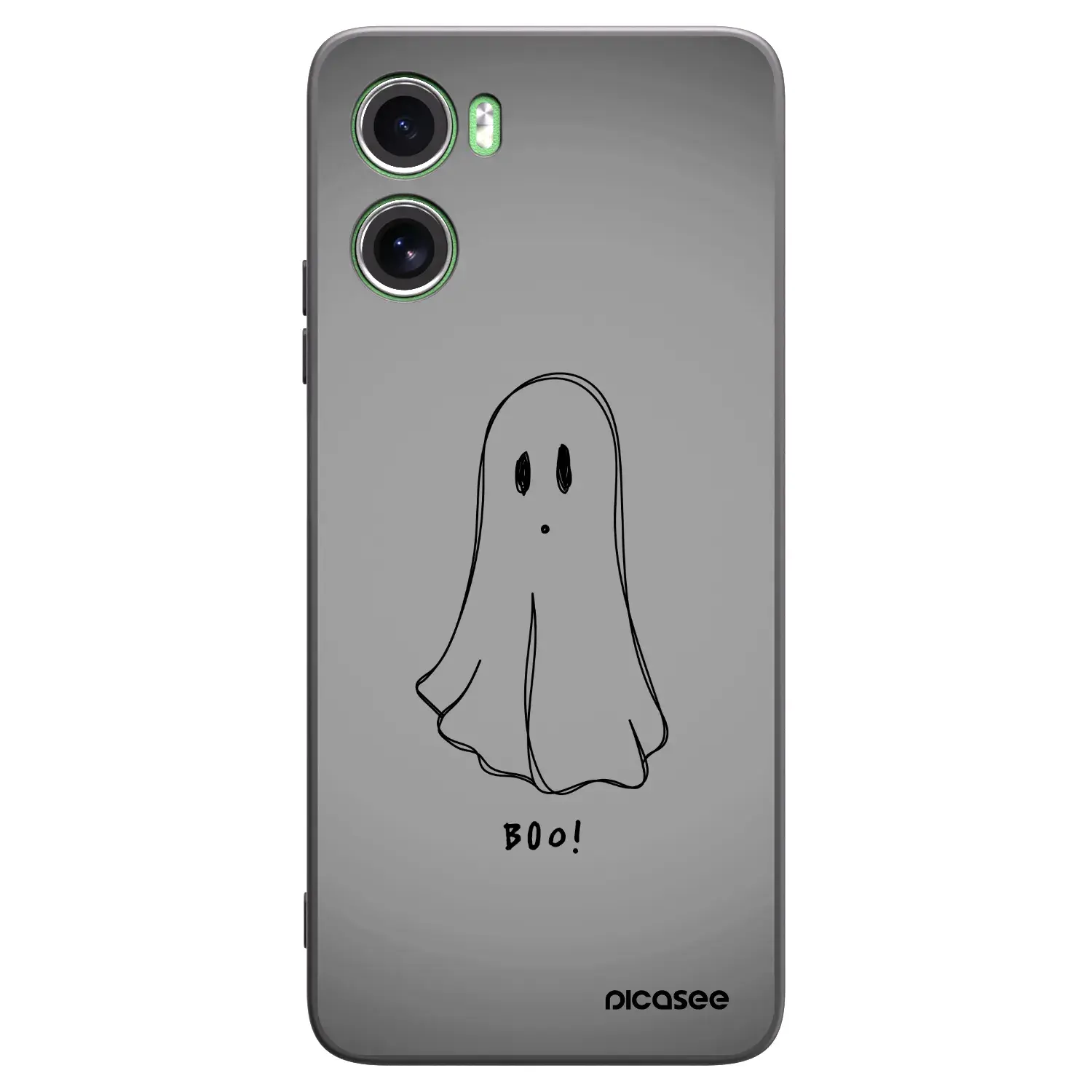 Silikonový černý obal pro Motorola Moto G06 - Ghost