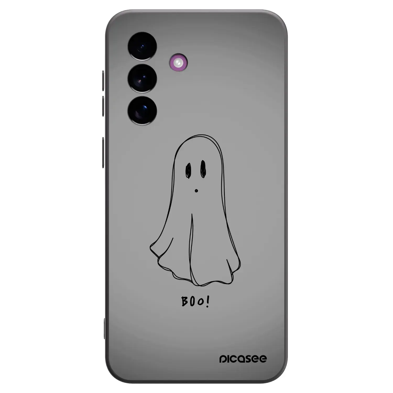 Silikonový černý obal pro Samsung Galaxy A37 - Ghost