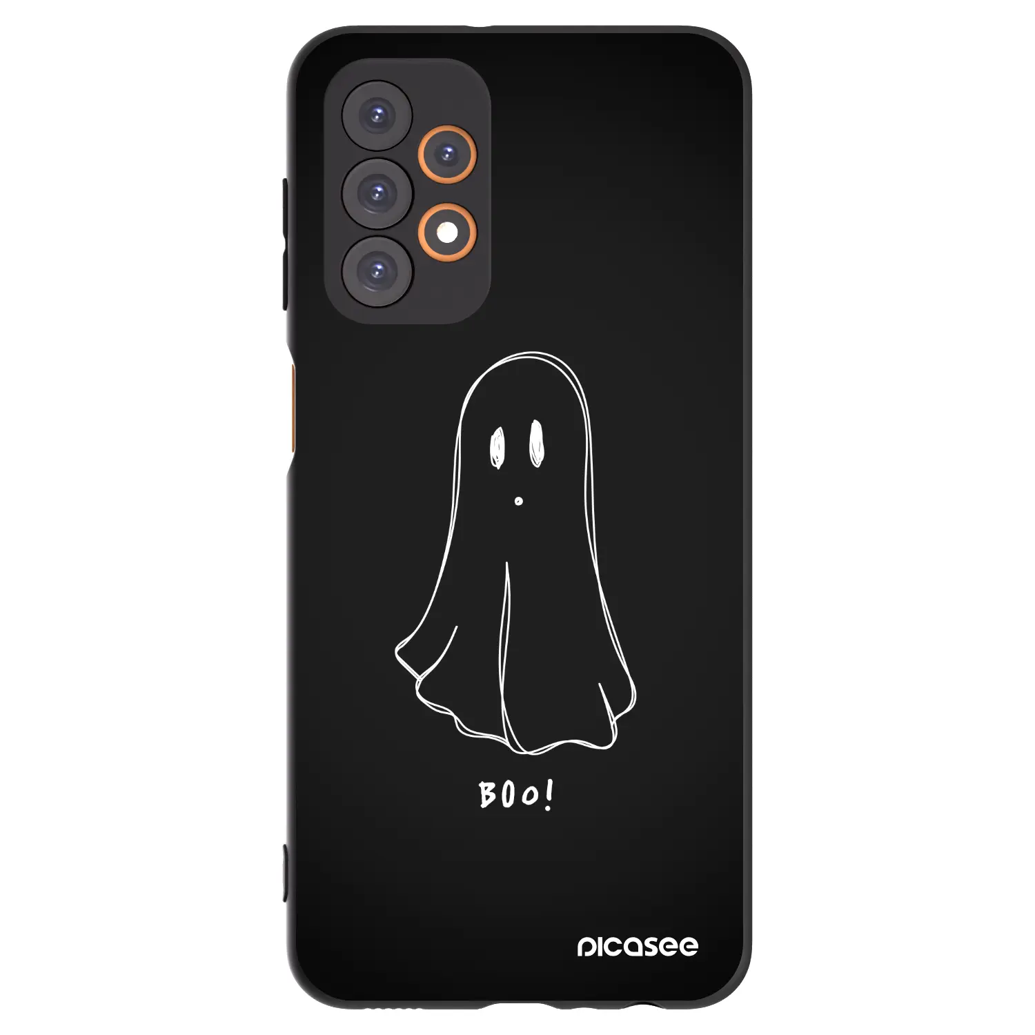 Silikonový černý obal pro Samsung Galaxy A23 A236B 5G - Ghost 2