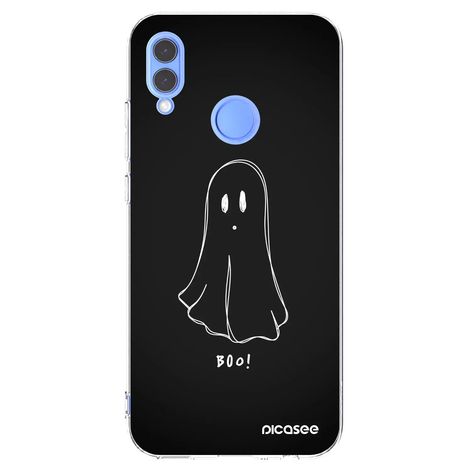 Silikonový průhledný obal pro Honor 10 Lite - Ghost 2