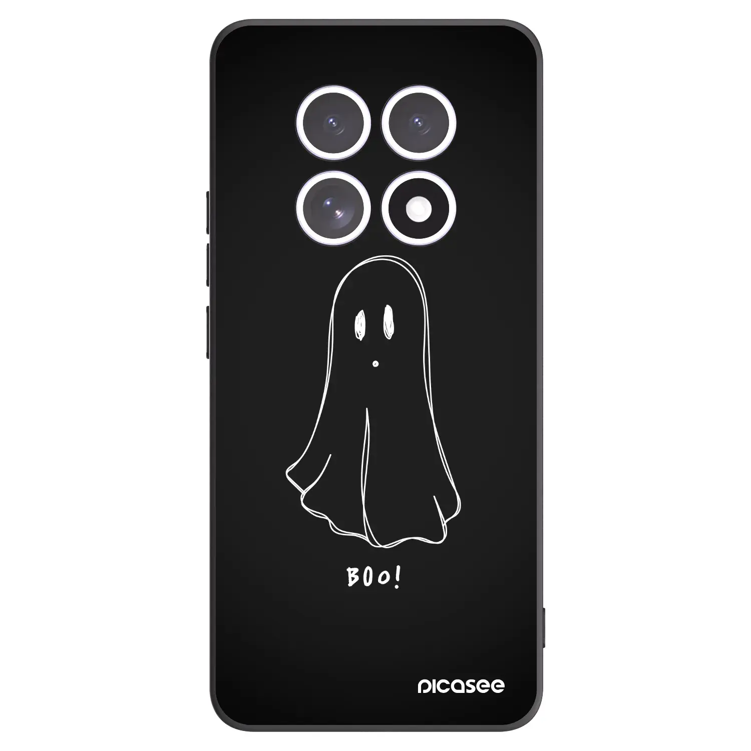 Silikonový černý obal pro Xiaomi Redmi Note 15 4G - Ghost 2