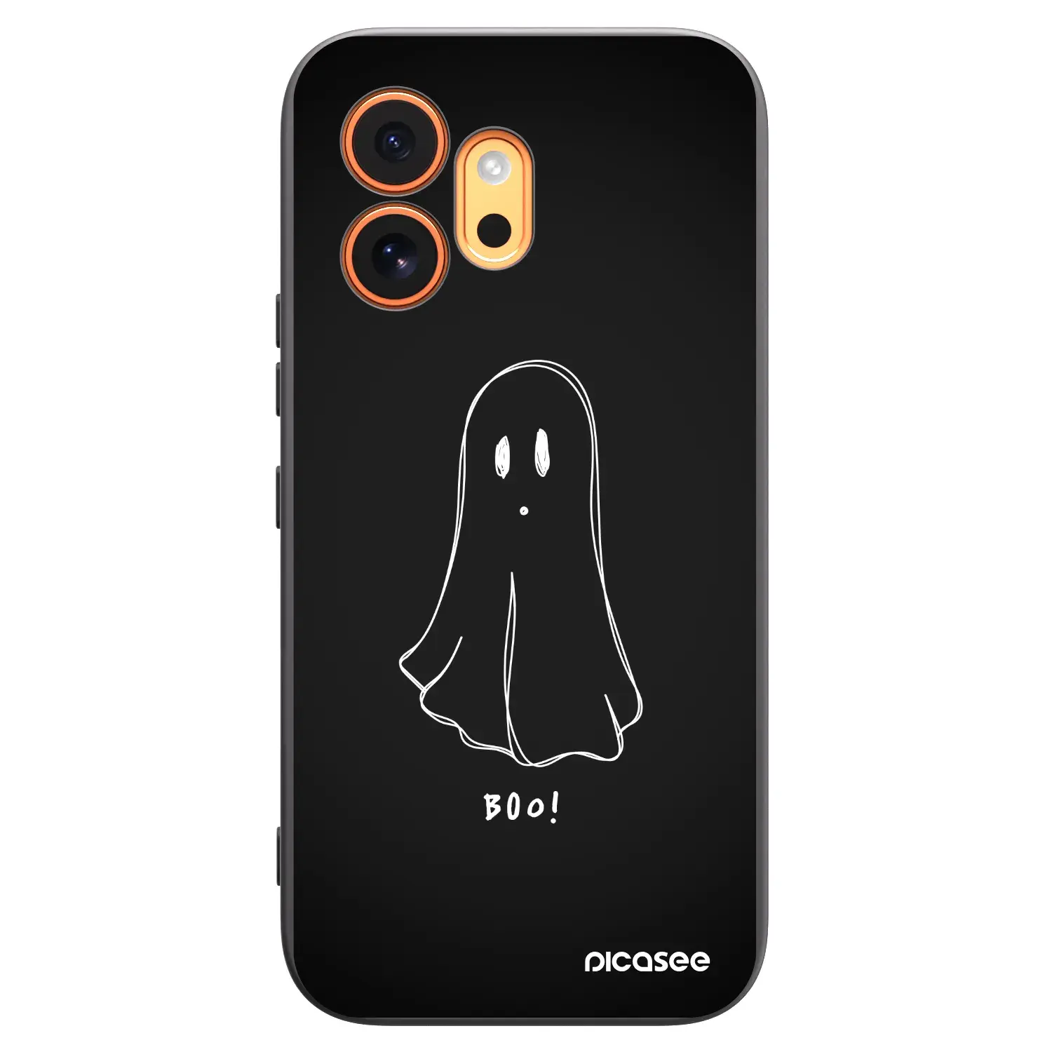 Silikonový černý obal pro Honor 600 - Ghost 2