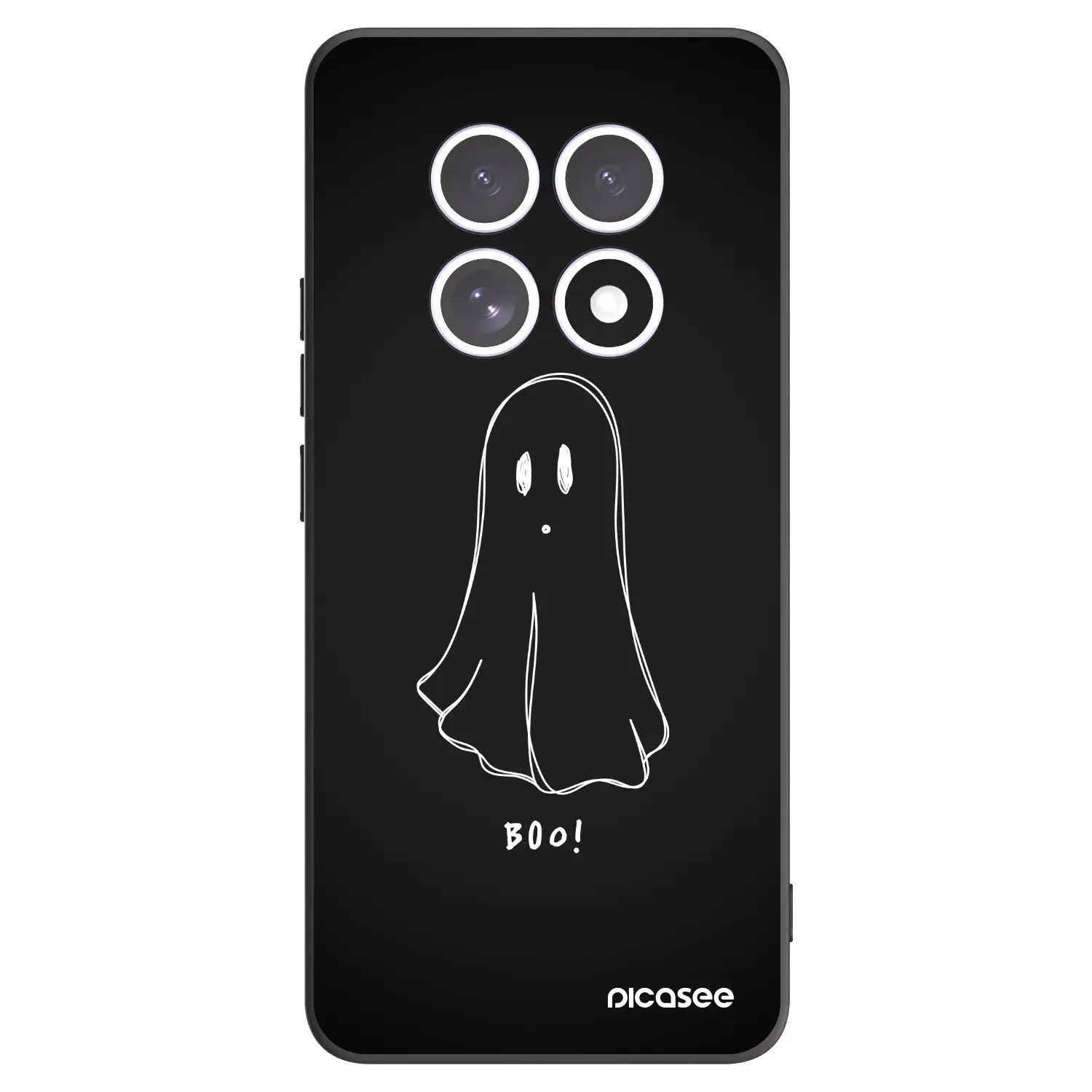 Silikonový černý obal pro Xiaomi Redmi Note 15 5G - Ghost 2