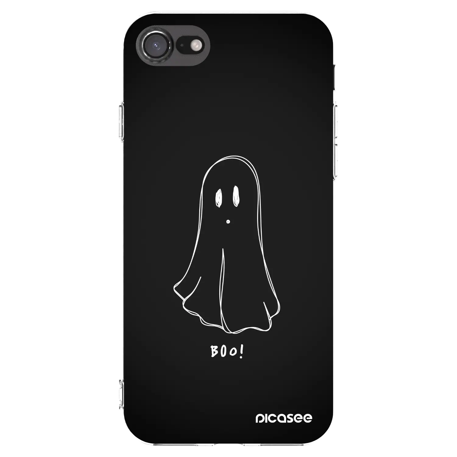 Silikonový průhledný obal pro Apple iPhone SE 2020 - Ghost 2