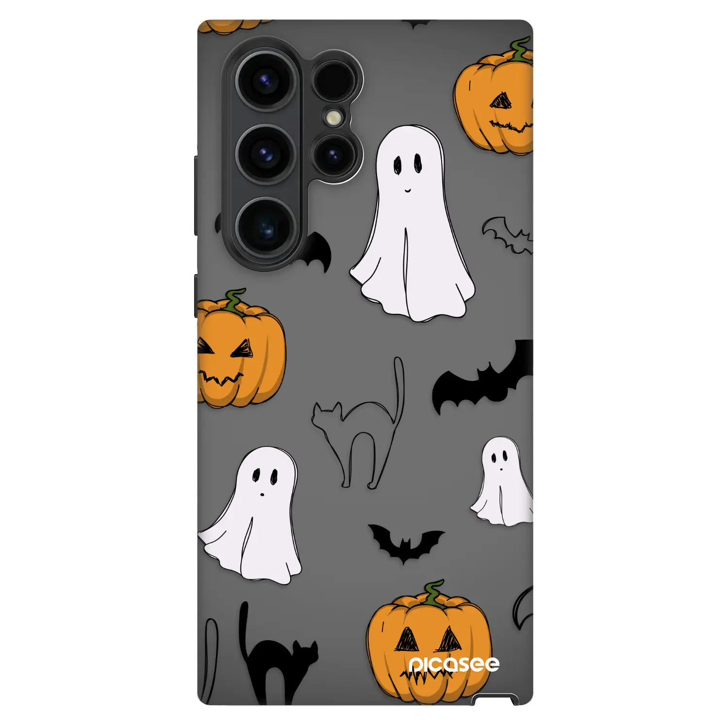 Fashion Case pro Samsung Galaxy S22 Ultra 5G - Spooky crew