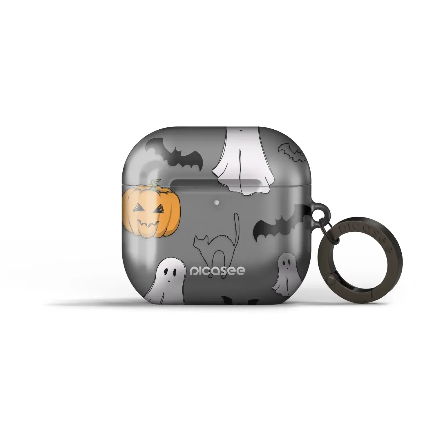 Obal pro Apple AirPods 4 - Spooky crew