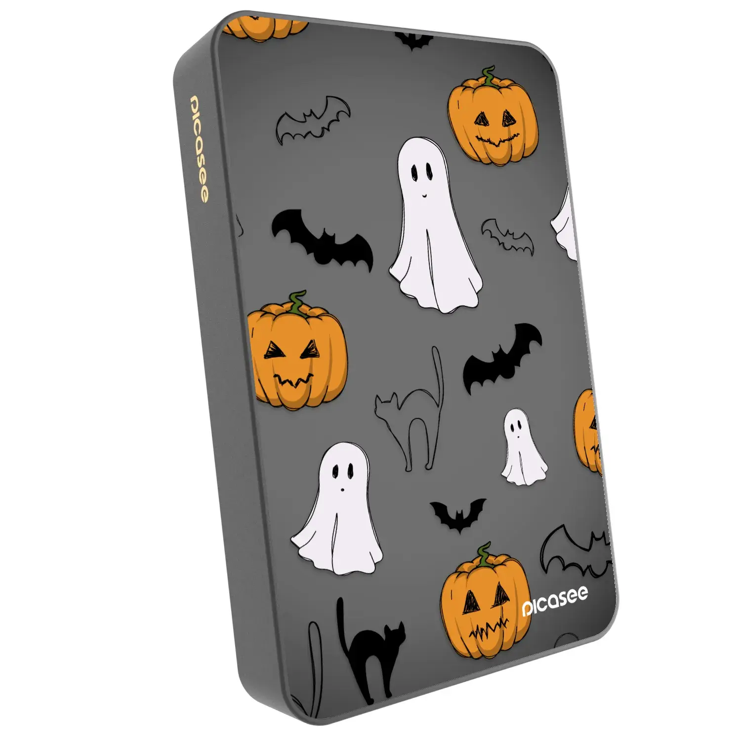 Powerbanka s MagSafe 10 000 mAh Šedá - Spooky crew
