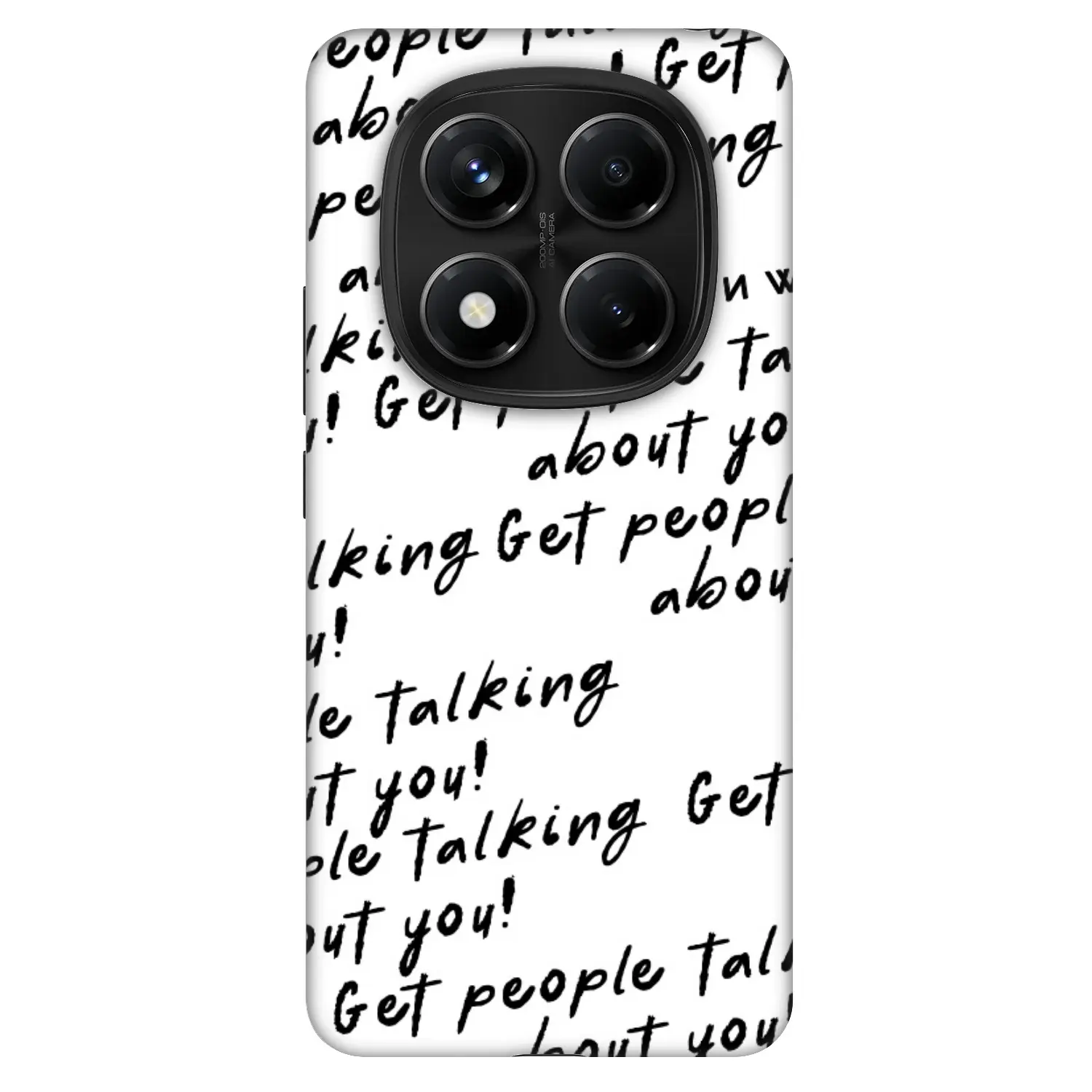 Fashion Case pro Xiaomi Redmi Note 14 Pro 5G - GET PEOPLE TALK ABOUT YOU