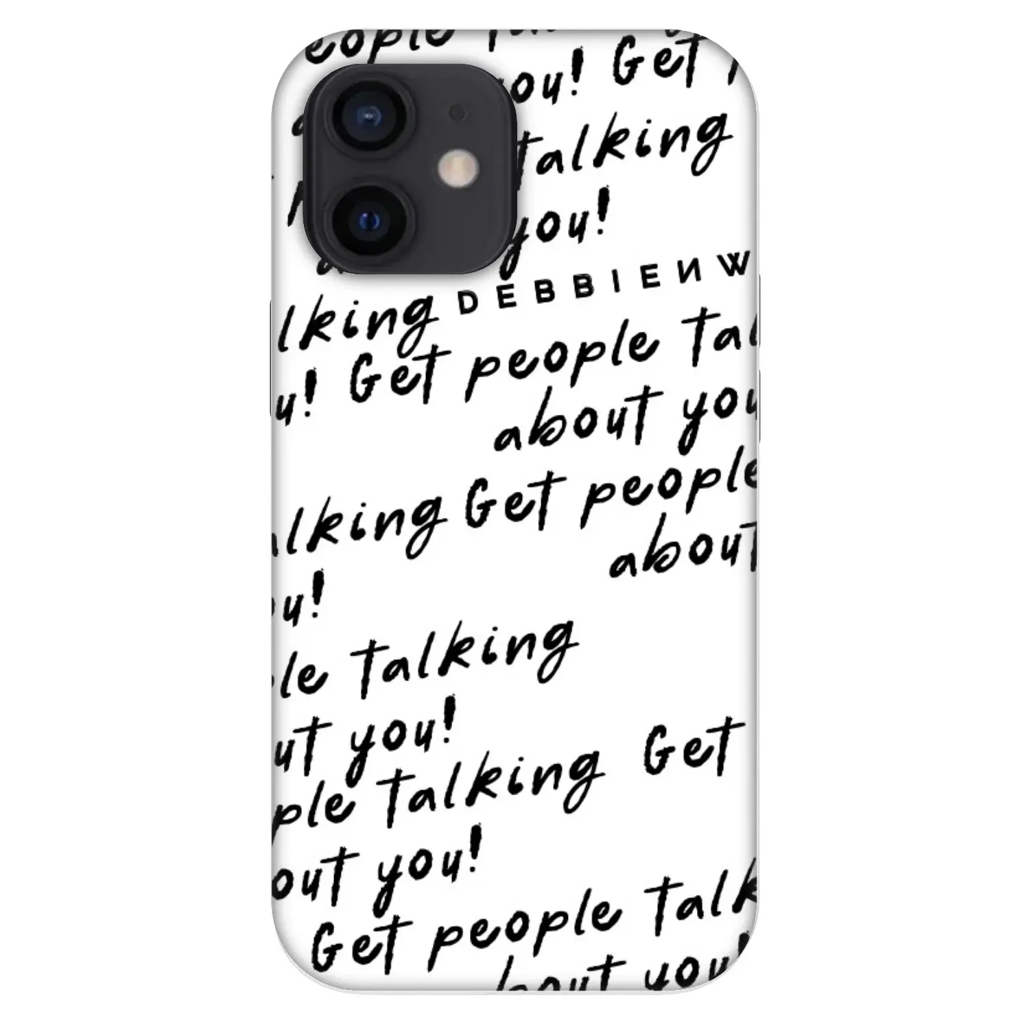 Fashion Case pro Apple iPhone 12 mini - GET PEOPLE TALK ABOUT YOU