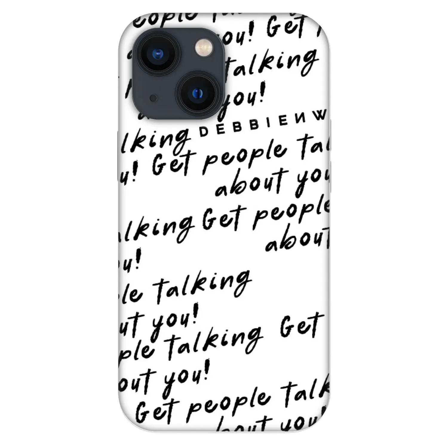 Fashion Case pro Apple iPhone 13 mini - GET PEOPLE TALK ABOUT YOU