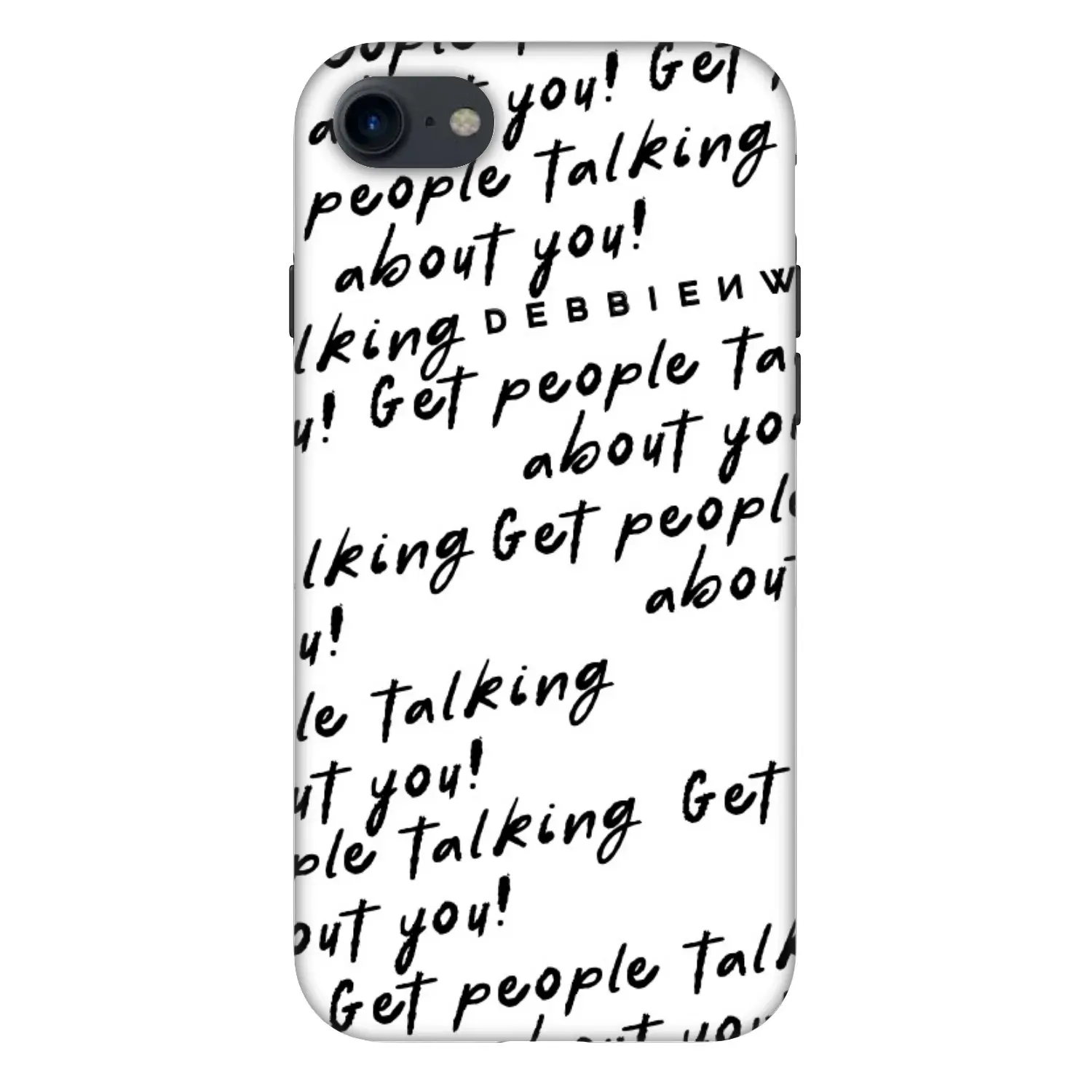 Fashion Case pro Apple iPhone SE 2022 - GET PEOPLE TALK ABOUT YOU