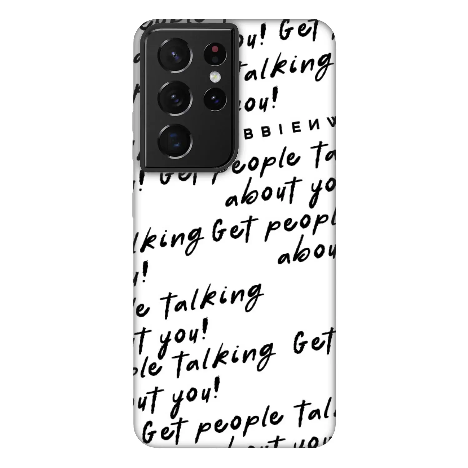 Fashion Case pro Samsung Galaxy S21 Ultra 5G G998B - GET PEOPLE TALK ABOUT YOU