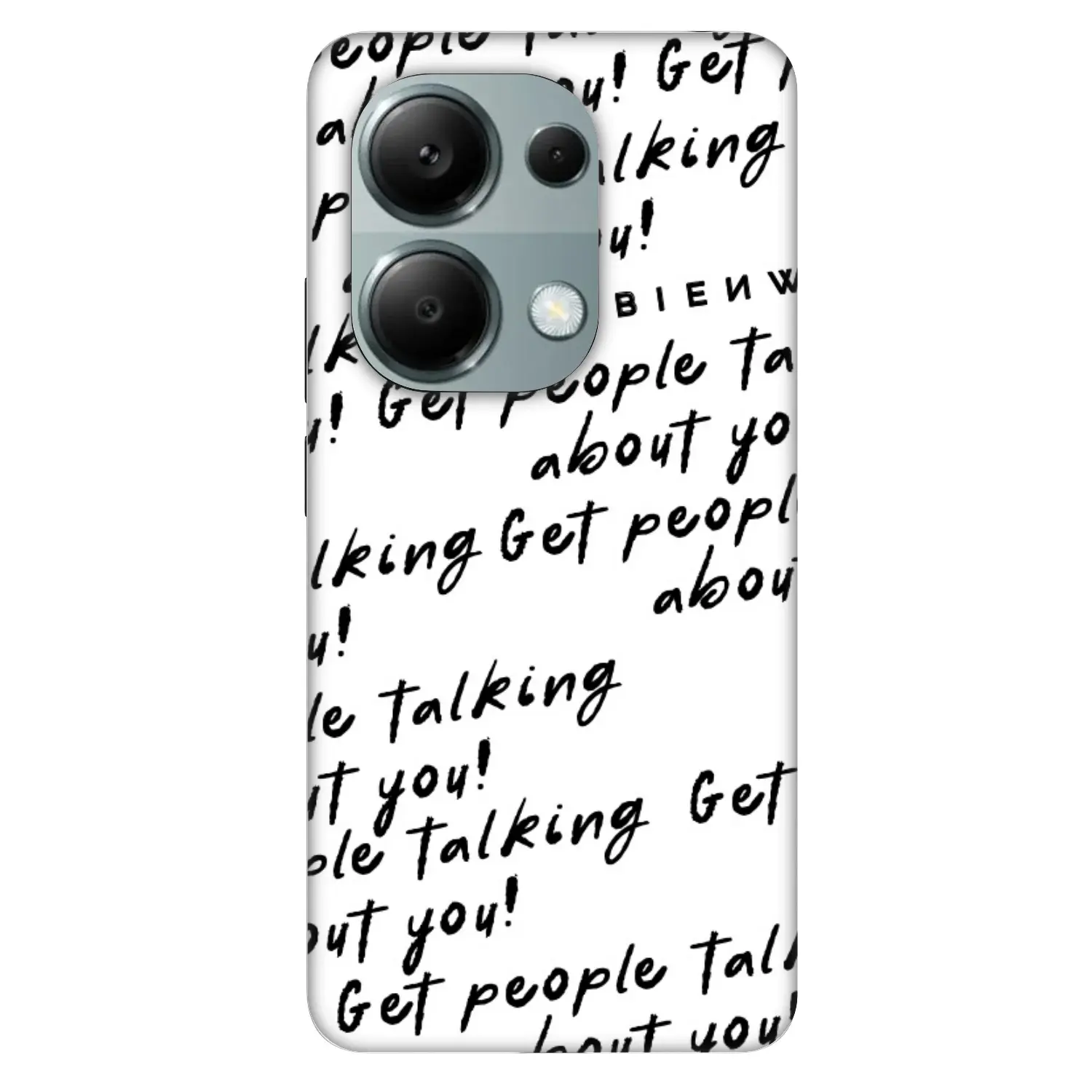 Fashion Case pro Xiaomi Redmi Note 13 Pro 4G - GET PEOPLE TALK ABOUT YOU