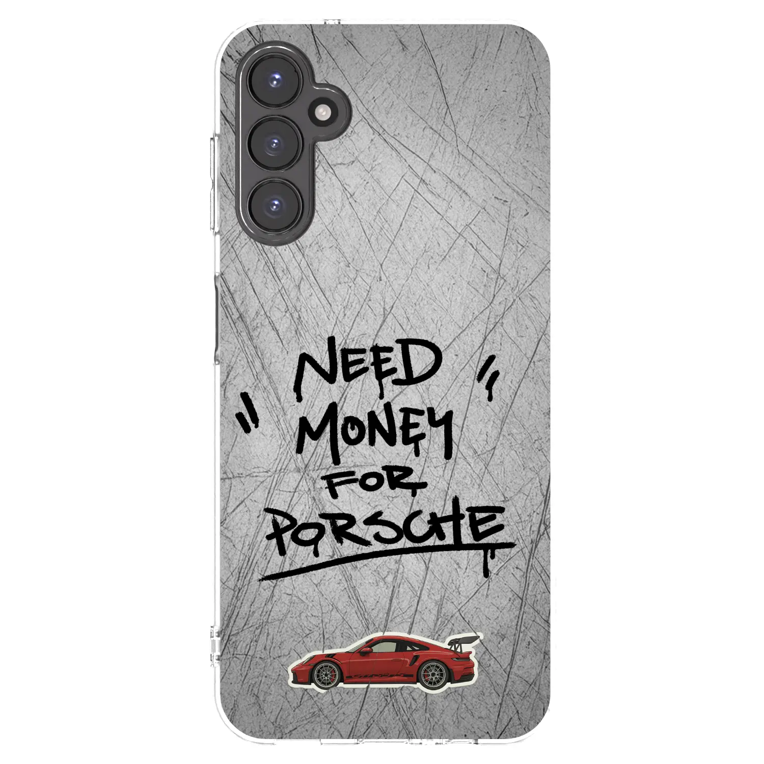 Silikonový průhledný obal pro Samsung Galaxy A14 5G A146P - Grey Drift