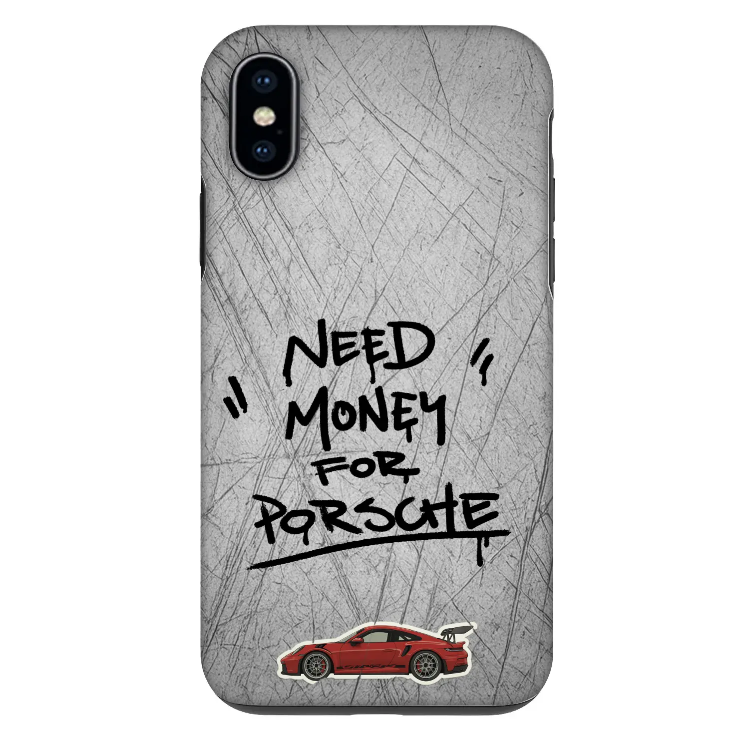 Fashion Case pro Apple iPhone X/XS - Grey Drift