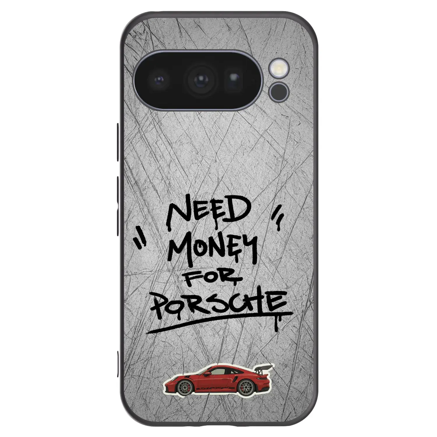 Silikonový černý obal pro Google Pixel 10 Pro - Grey Drift