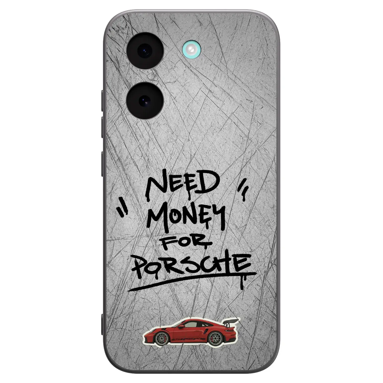 Silikonový černý obal pro Xiaomi Poco X8 Pro - Grey Drift