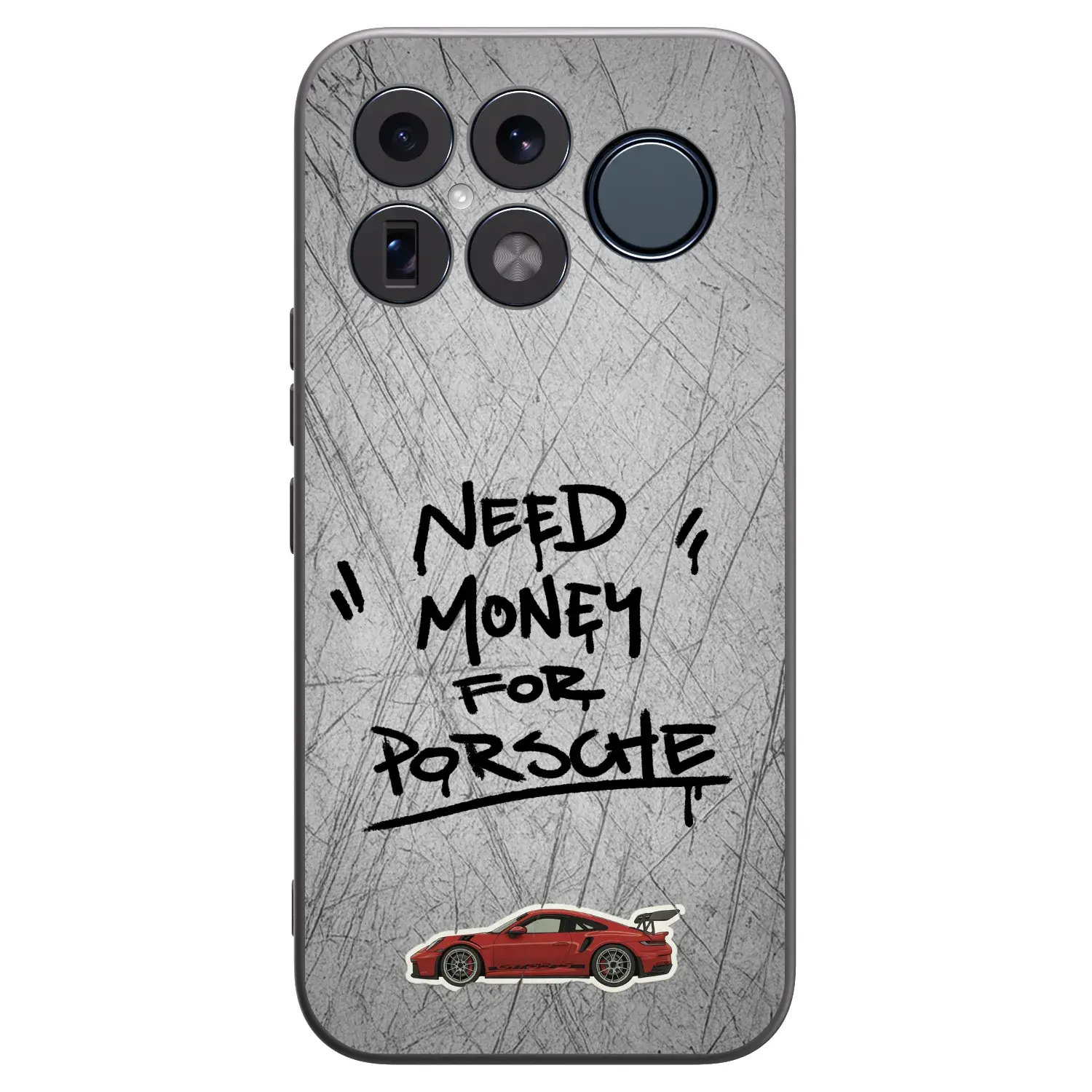 Silikonový černý obal pro Xiaomi Poco F8 Ultra - Grey Drift