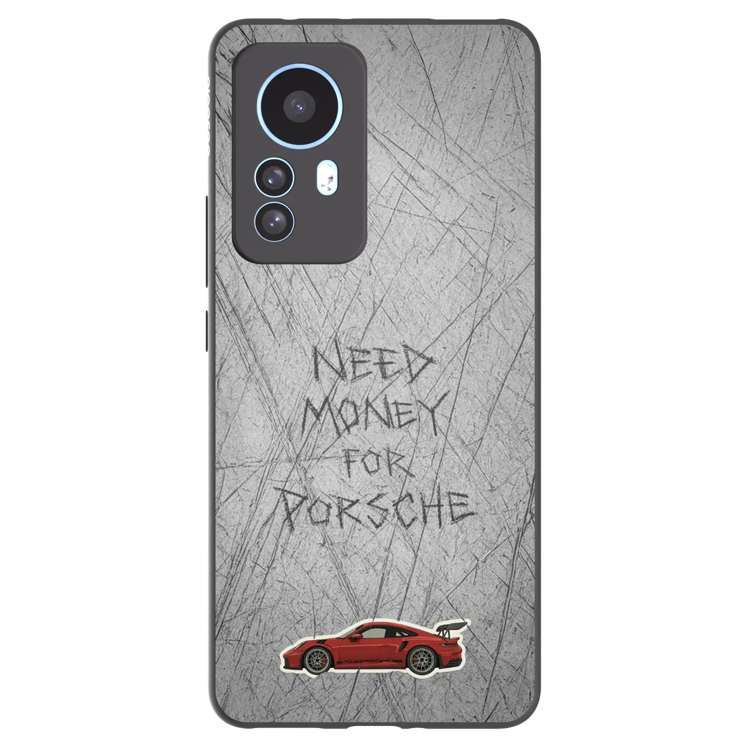 Silikonový černý obal pro Xiaomi 12T Pro - Garage Scratch