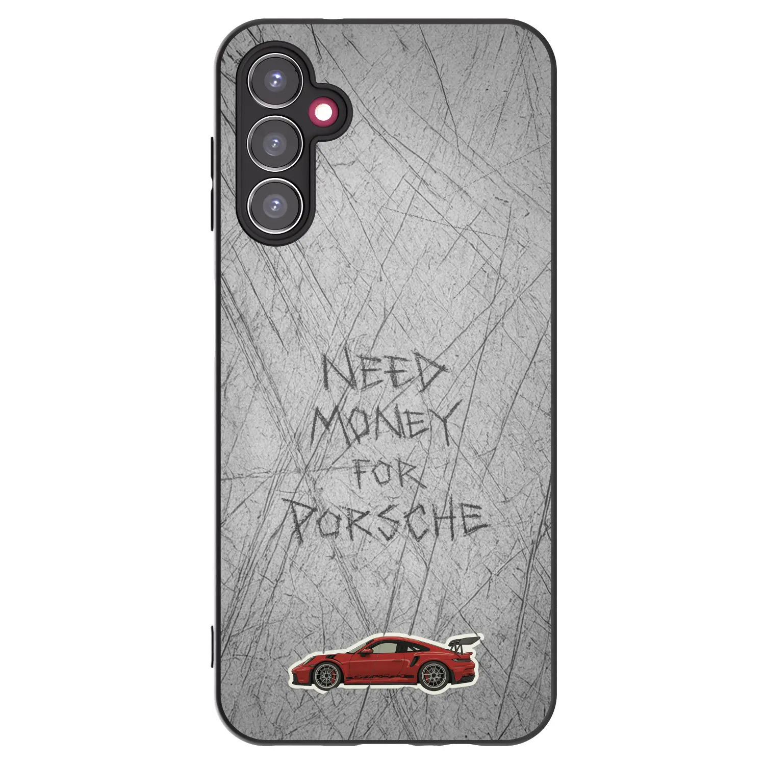 Silikonový černý obal pro Samsung Galaxy A14 5G A146P - Garage Scratch