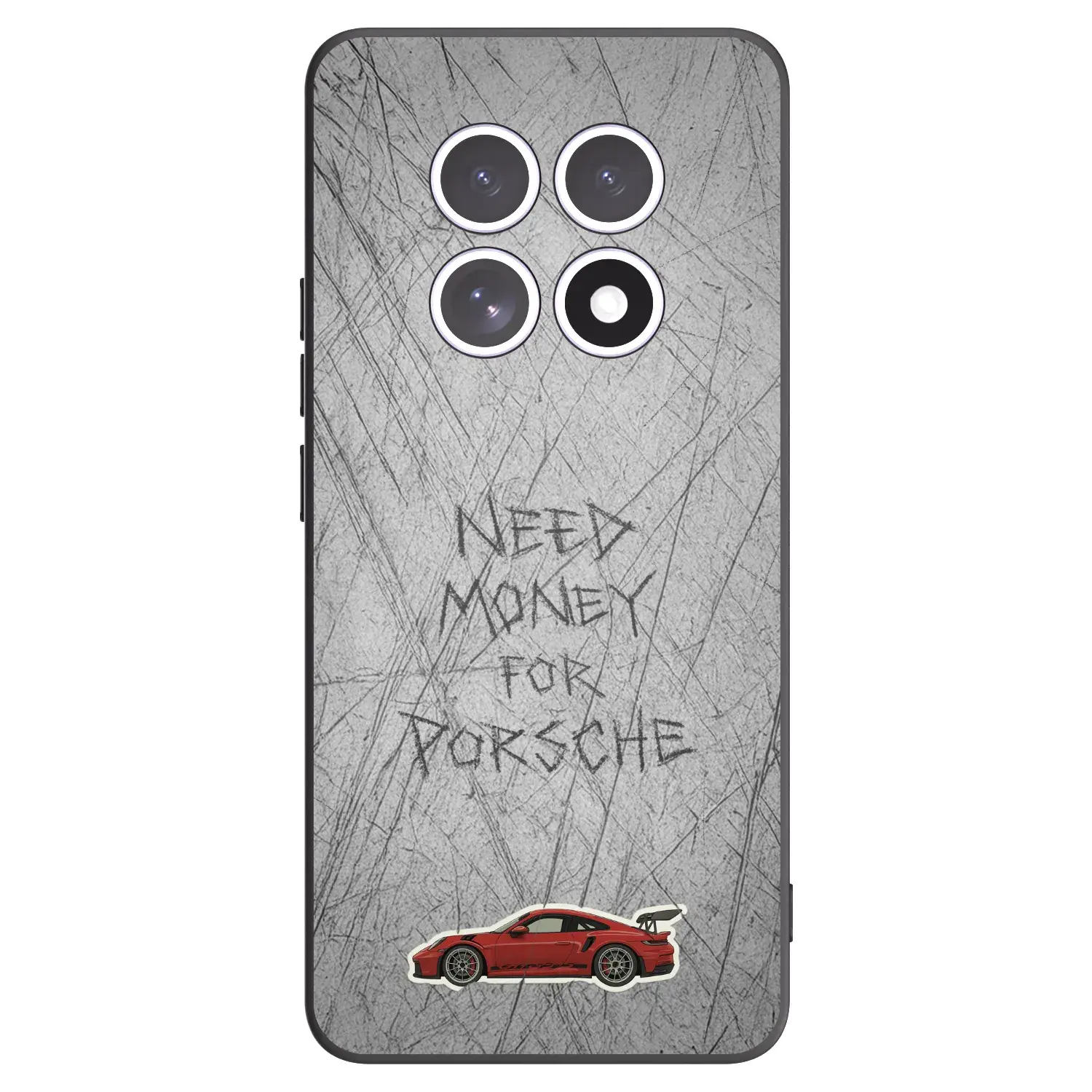 Silikonový černý obal pro Xiaomi Redmi Note 15 4G - Garage Scratch