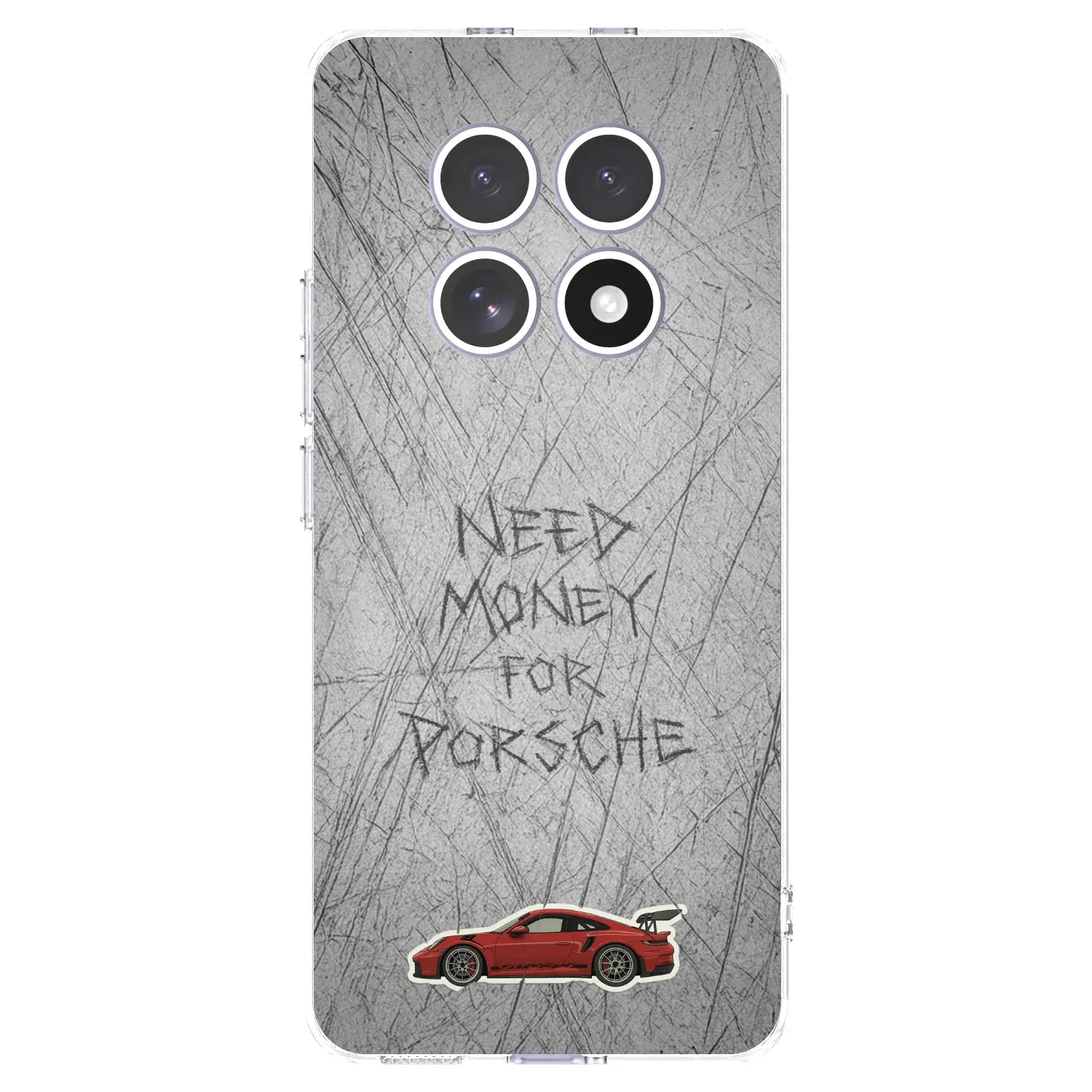 Silikonový průhledný obal pro Xiaomi Redmi Note 15 4G - Garage Scratch