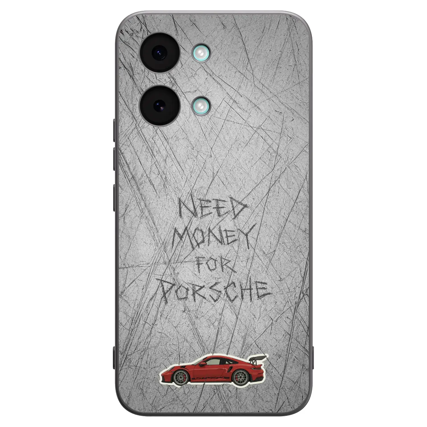 Silikonový černý obal pro Xiaomi Poco X8 Pro Max - Garage Scratch