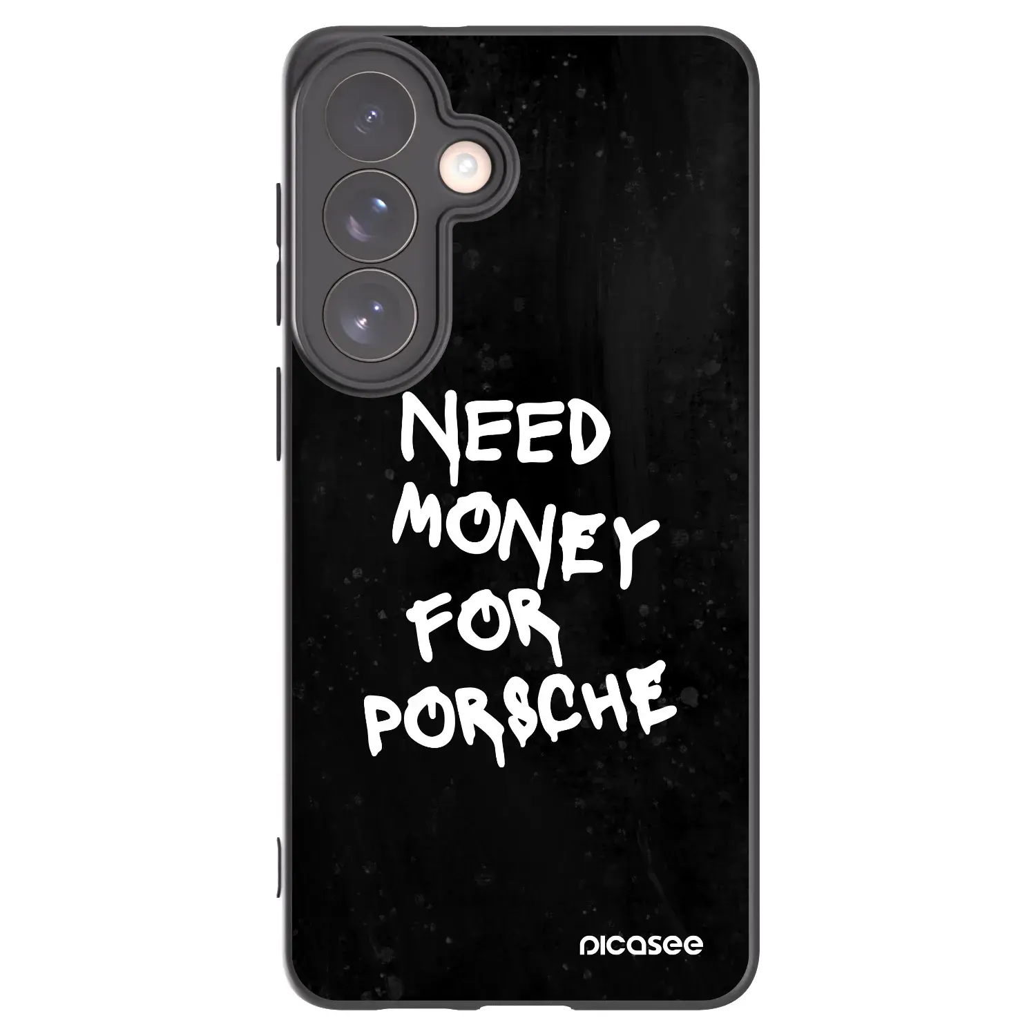 Silikonový černý obal pro Samsung Galaxy S26+ - Black Dollar