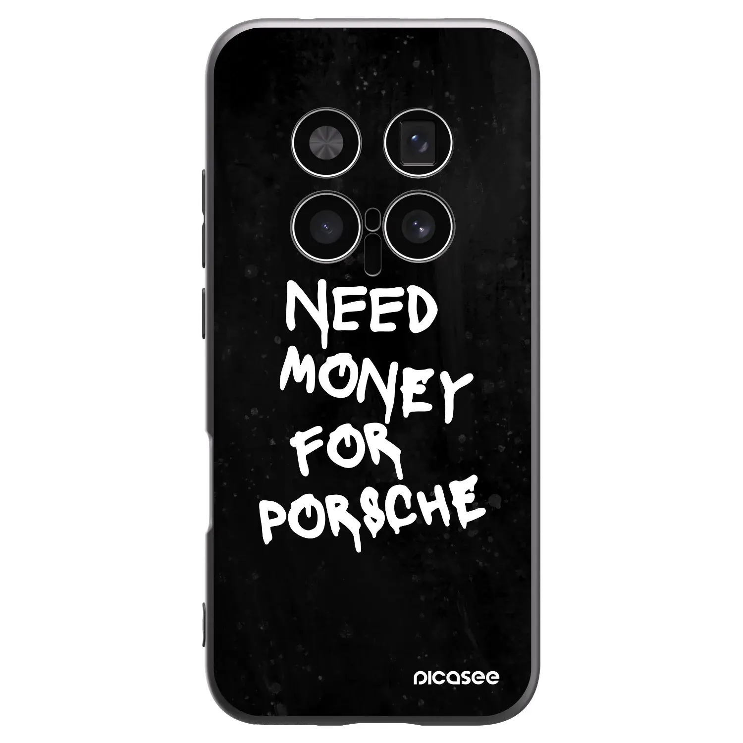 Silikonový černý obal pro Honor Magic8 Pro 5G - Black Dollar